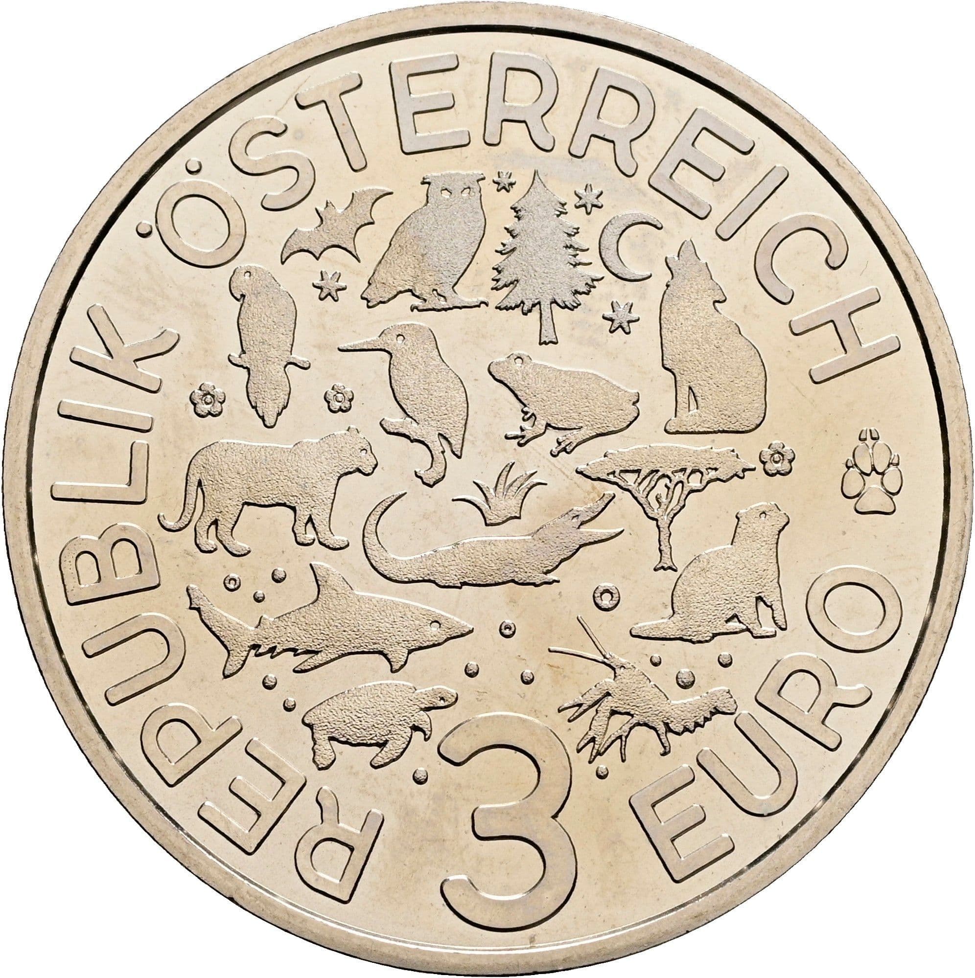 3 Euro 2017 – Rückseite