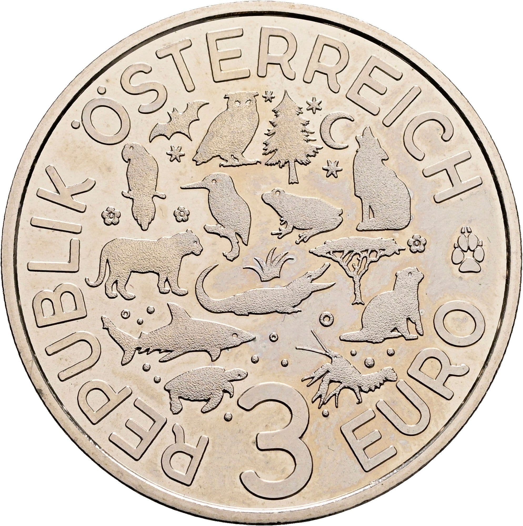 3 Euro 2017 – Rückseite