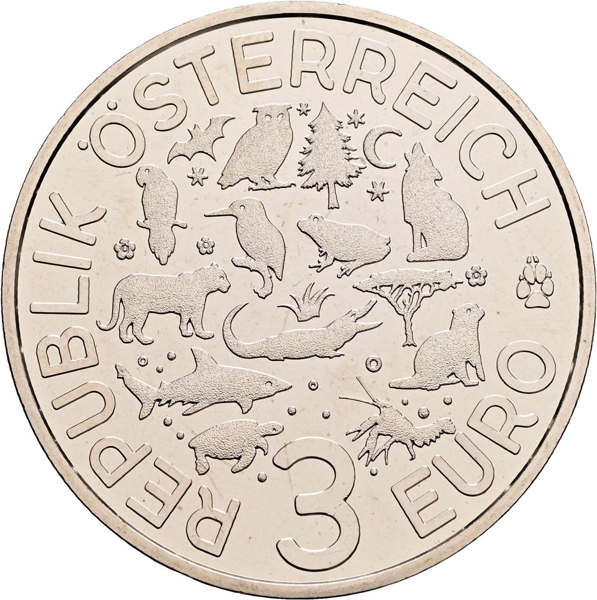 3 Euro 2019 – Rückseite