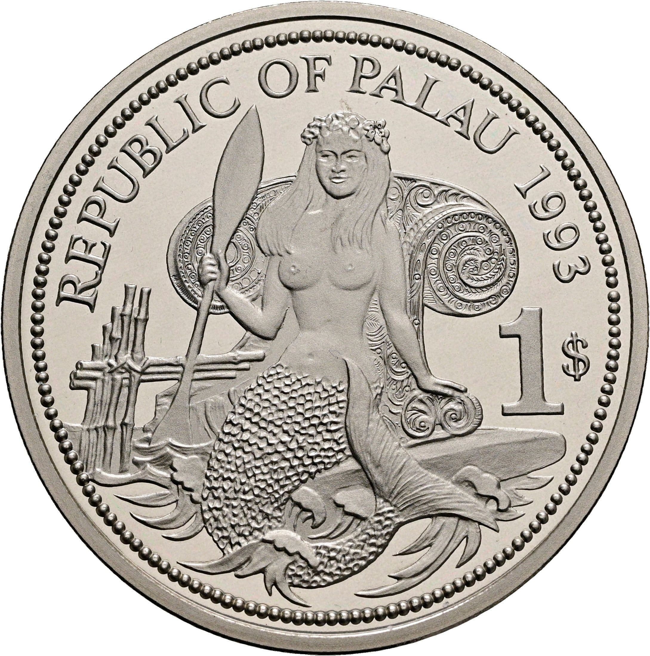 1 Dollar 1993 – Rückseite