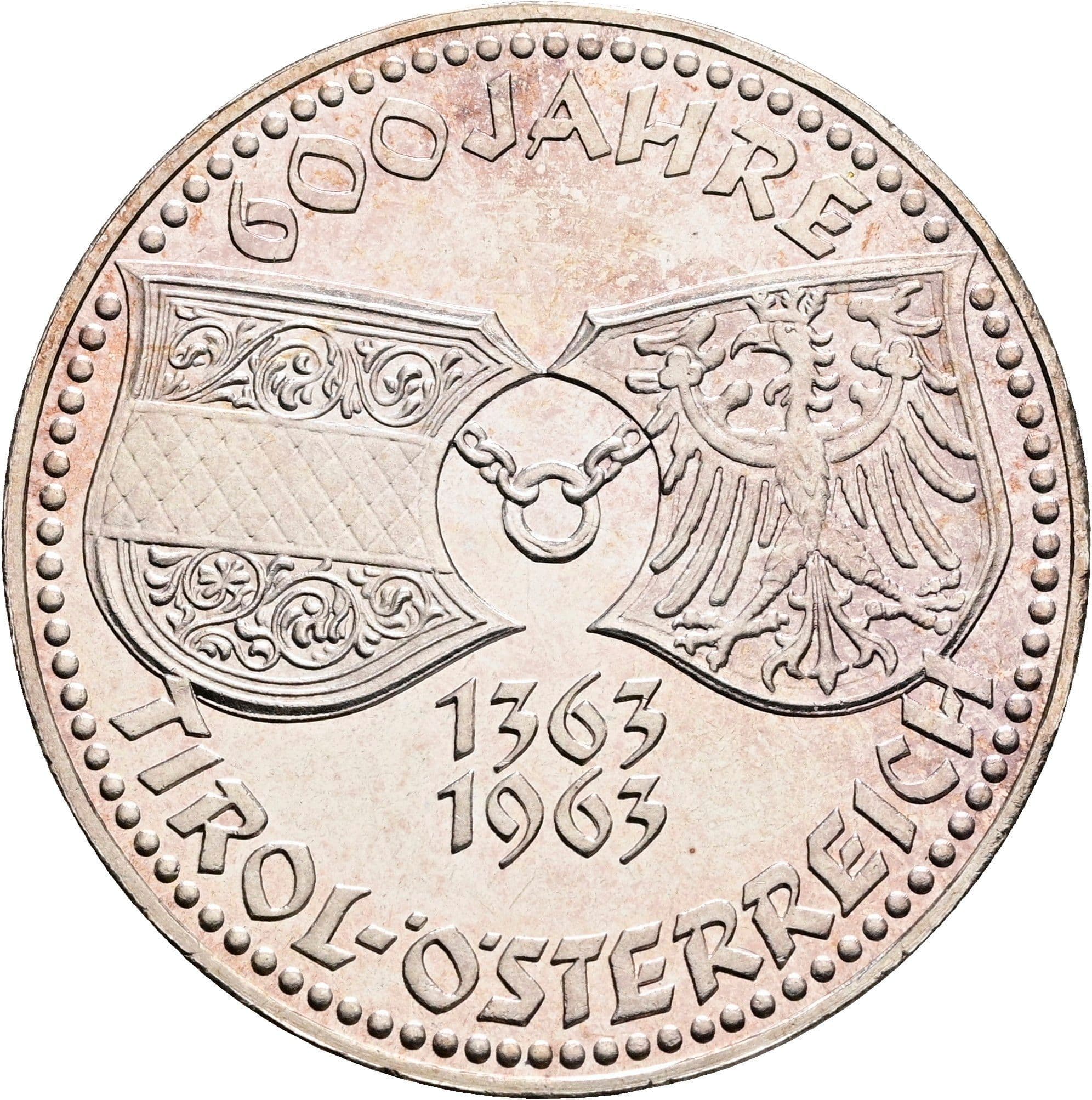 50 Schilling 1963 – Vorderseite