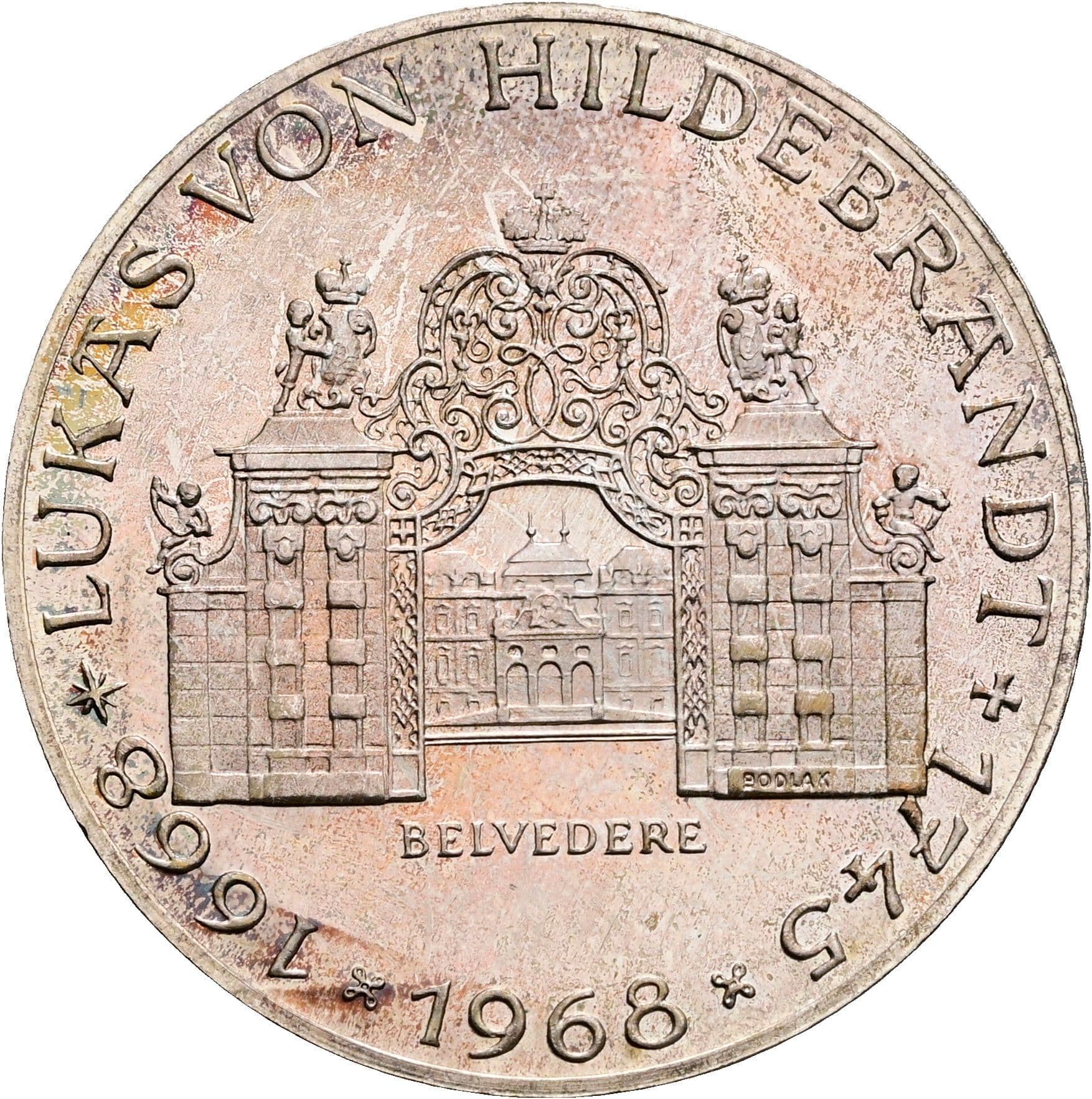 25 Schilling 1968 – Vorderseite