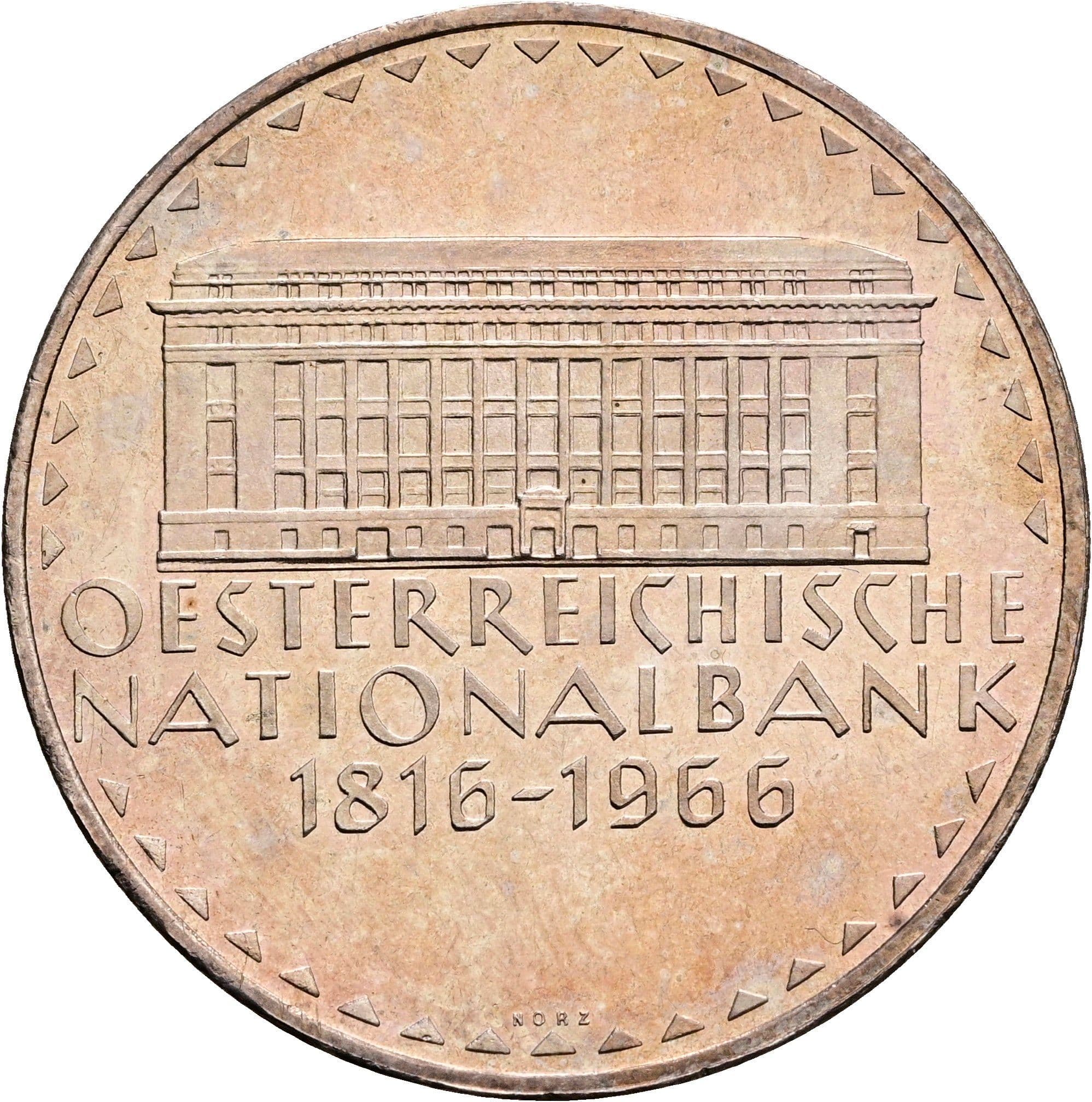 50 Schilling 1966 – Vorderseite