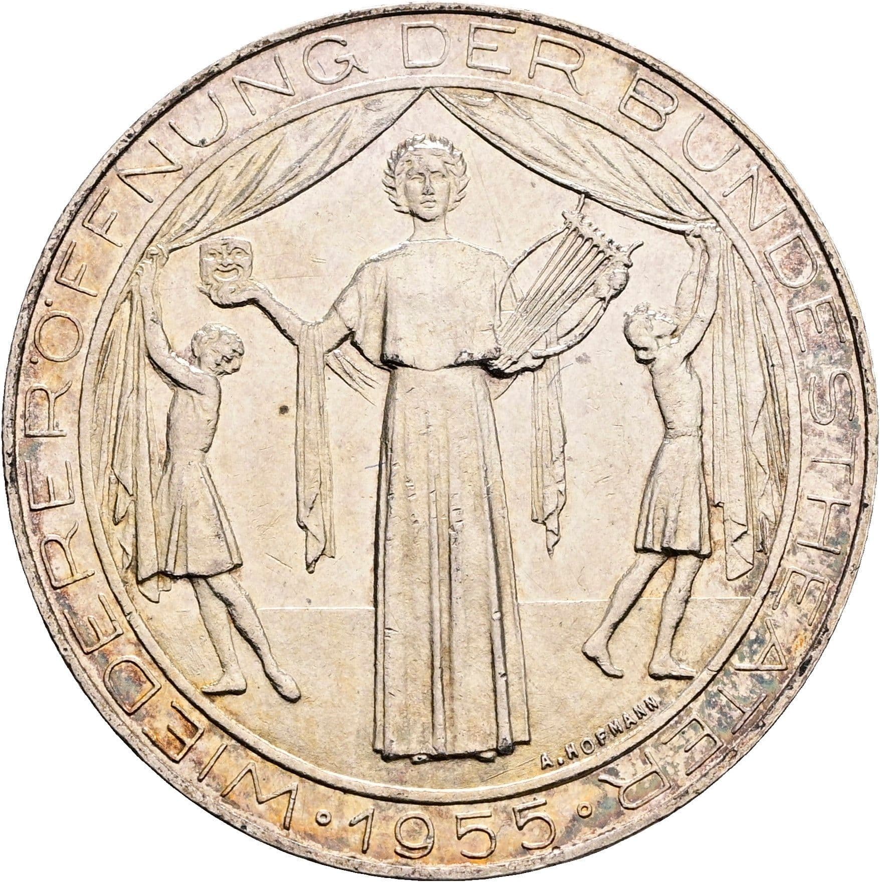 25 Schilling 1955 – Vorderseite