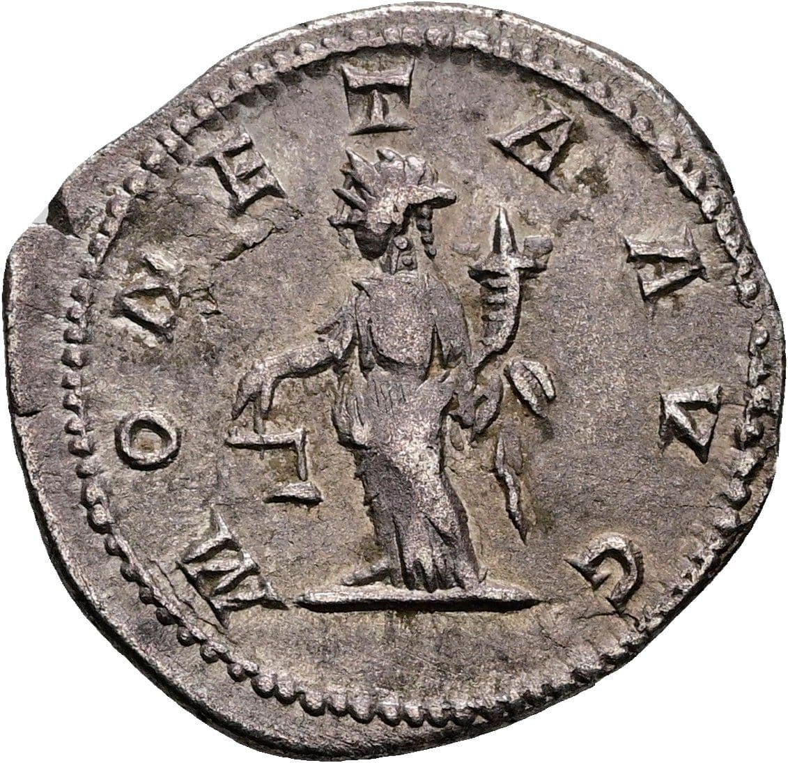 Denar Caracalla 198-217 AC Rom ohne Jahr – Rückseite