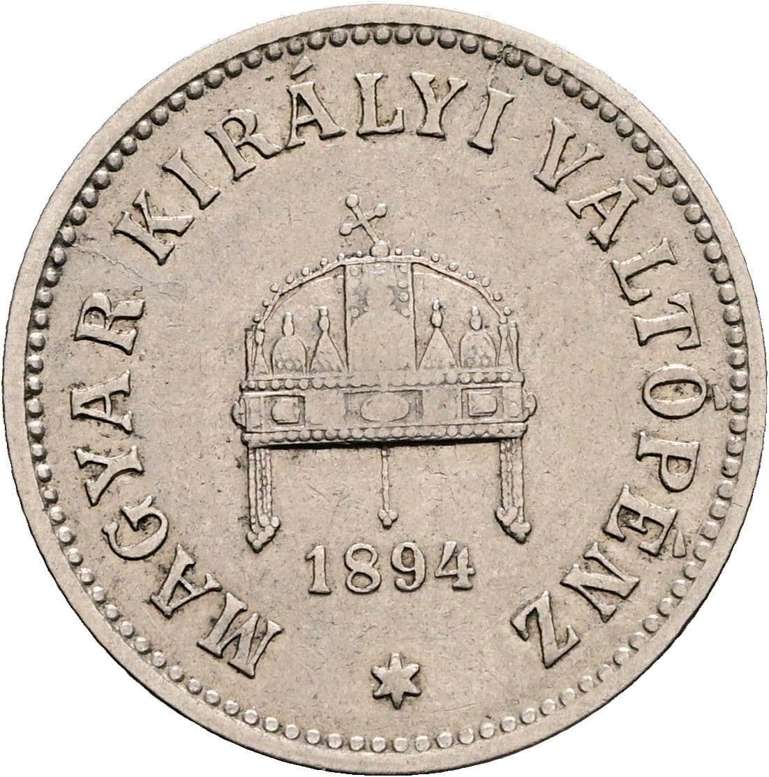 10 Filler Franz Joseph I. 1848-1916 1894 KB – Rückseite