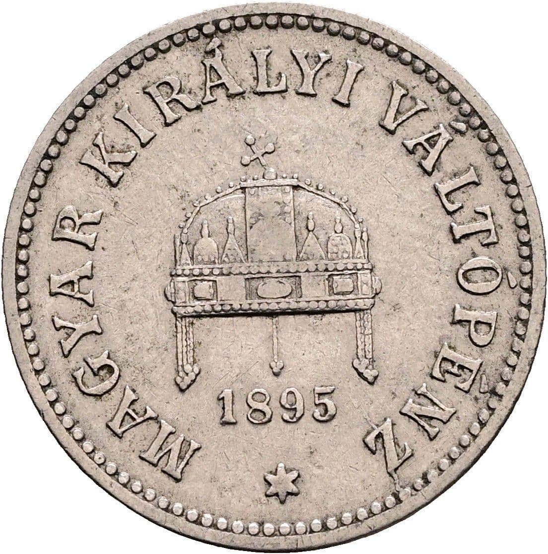 10 Filler Franz Joseph I. 1848-1916 1895 KB – Rückseite