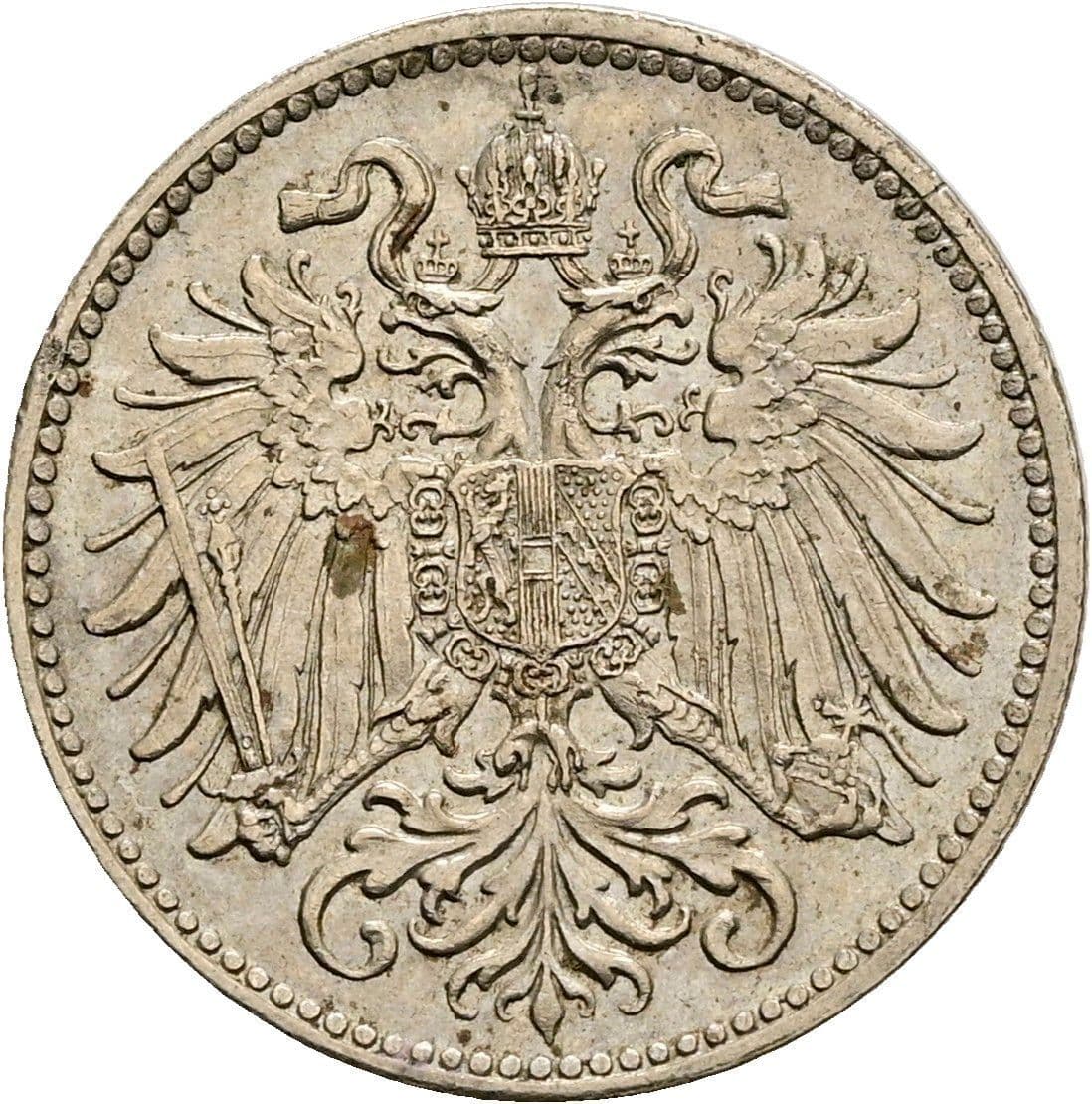 10 Heller Franz Joseph I. 1848-1916 1915 – Rückseite