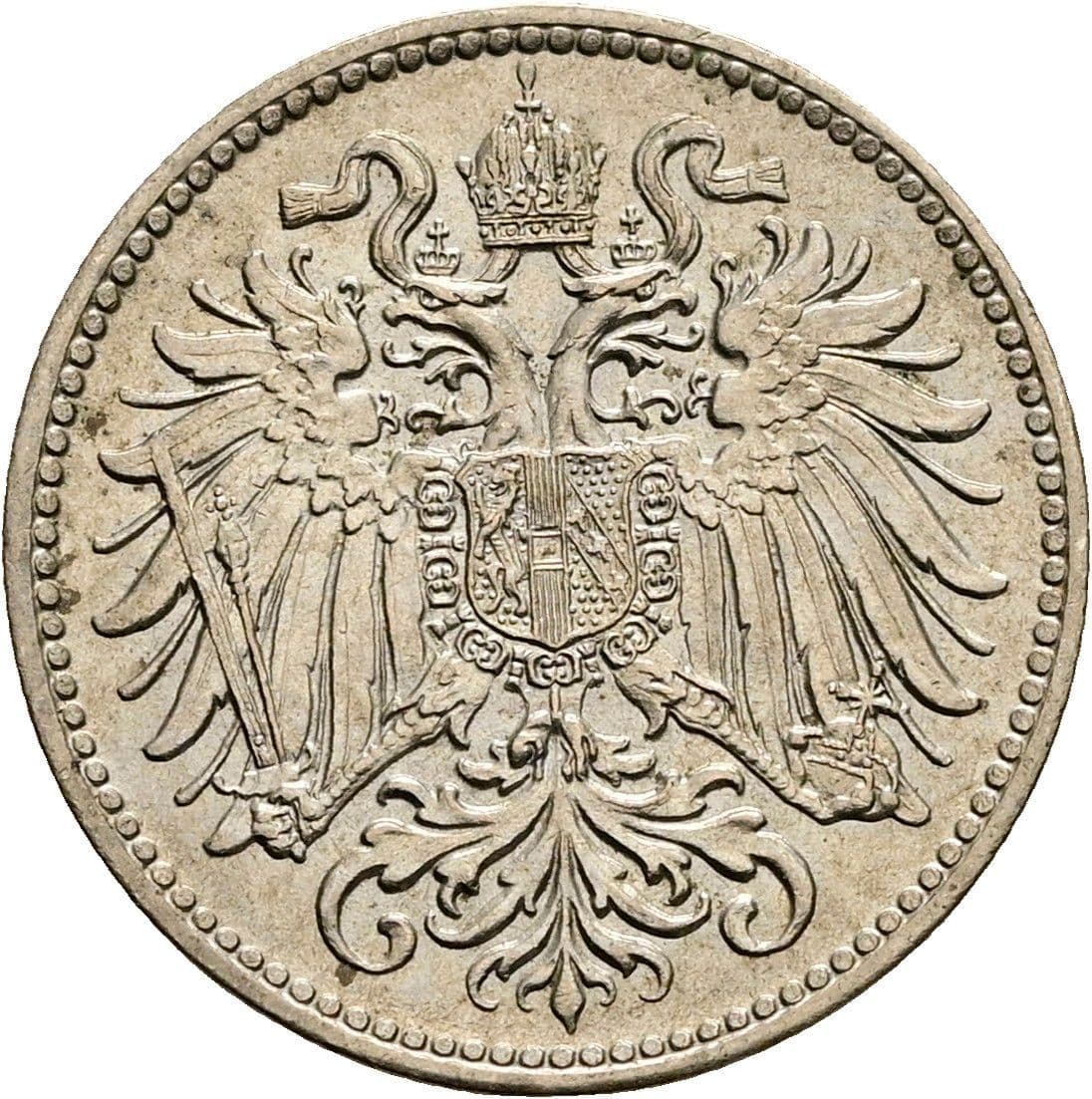 10 Heller Franz Joseph I. 1848-1916 1915 – Rückseite