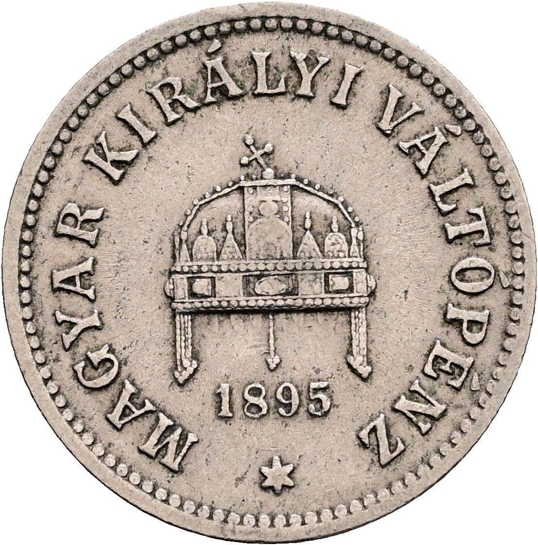 10 Filler Franz Joseph I. 1848-1916 1895 KB – Rückseite