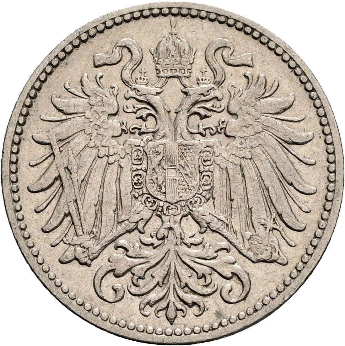 10 Heller Franz Joseph I. 1848-1916 1910 – Rückseite