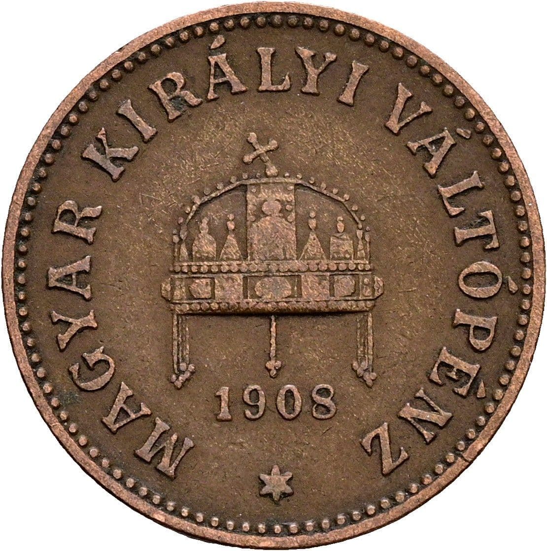 2 Filler Franz Joseph I. 1848-1916 1908 KB – Rückseite