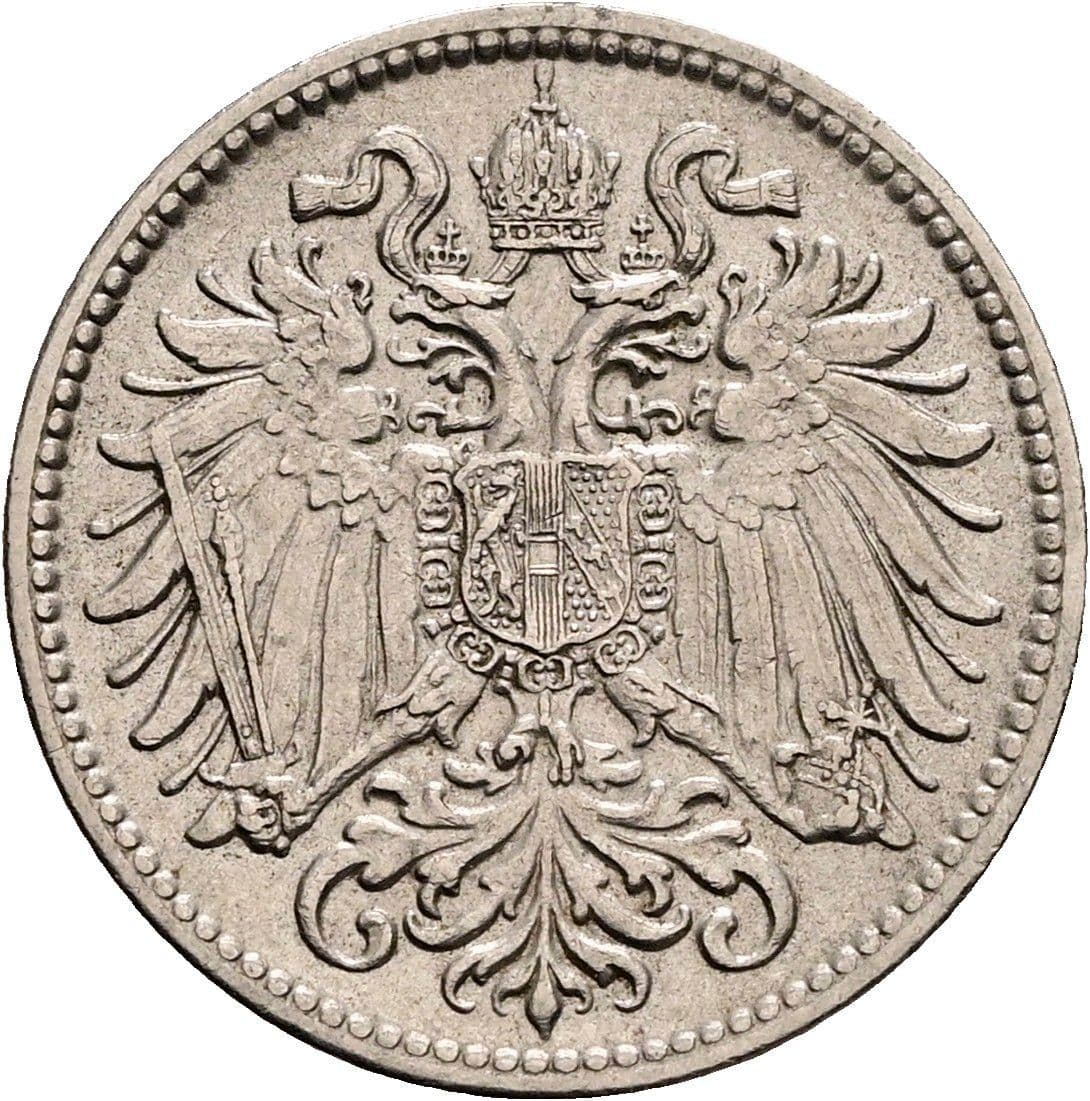 10 Heller Franz Joseph I. 1848-1916 1907 – Rückseite