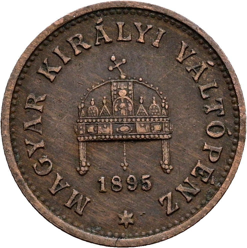 1 Filler Franz Joseph I. 1848-1916 1895 KB – Rückseite