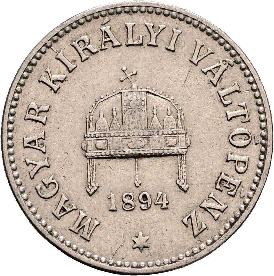 10 Filler Franz Joseph I. 1848-1916 1894 KB – Rückseite