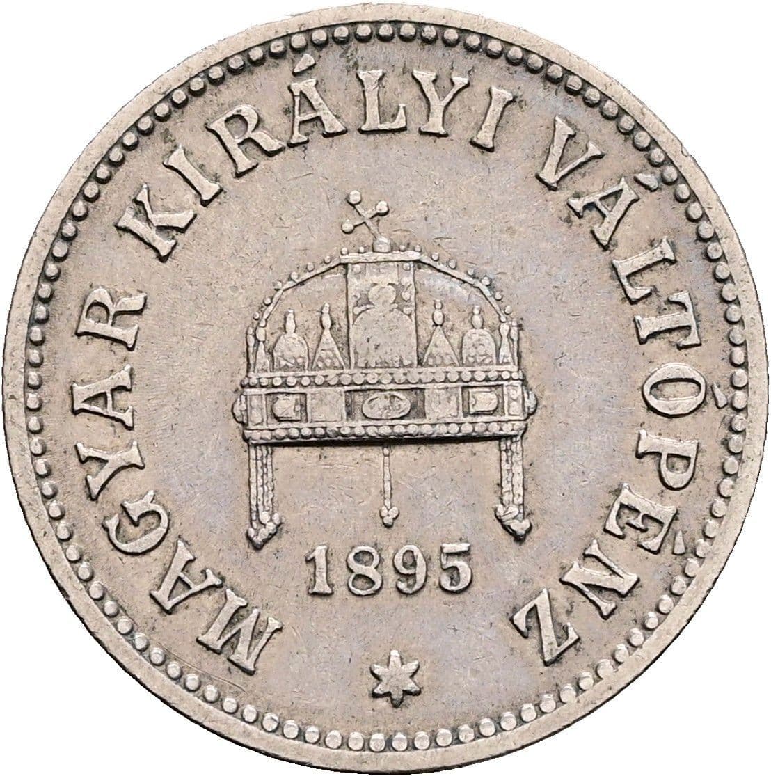 10 Filler Franz Joseph I. 1848-1916 1895 KB – Rückseite