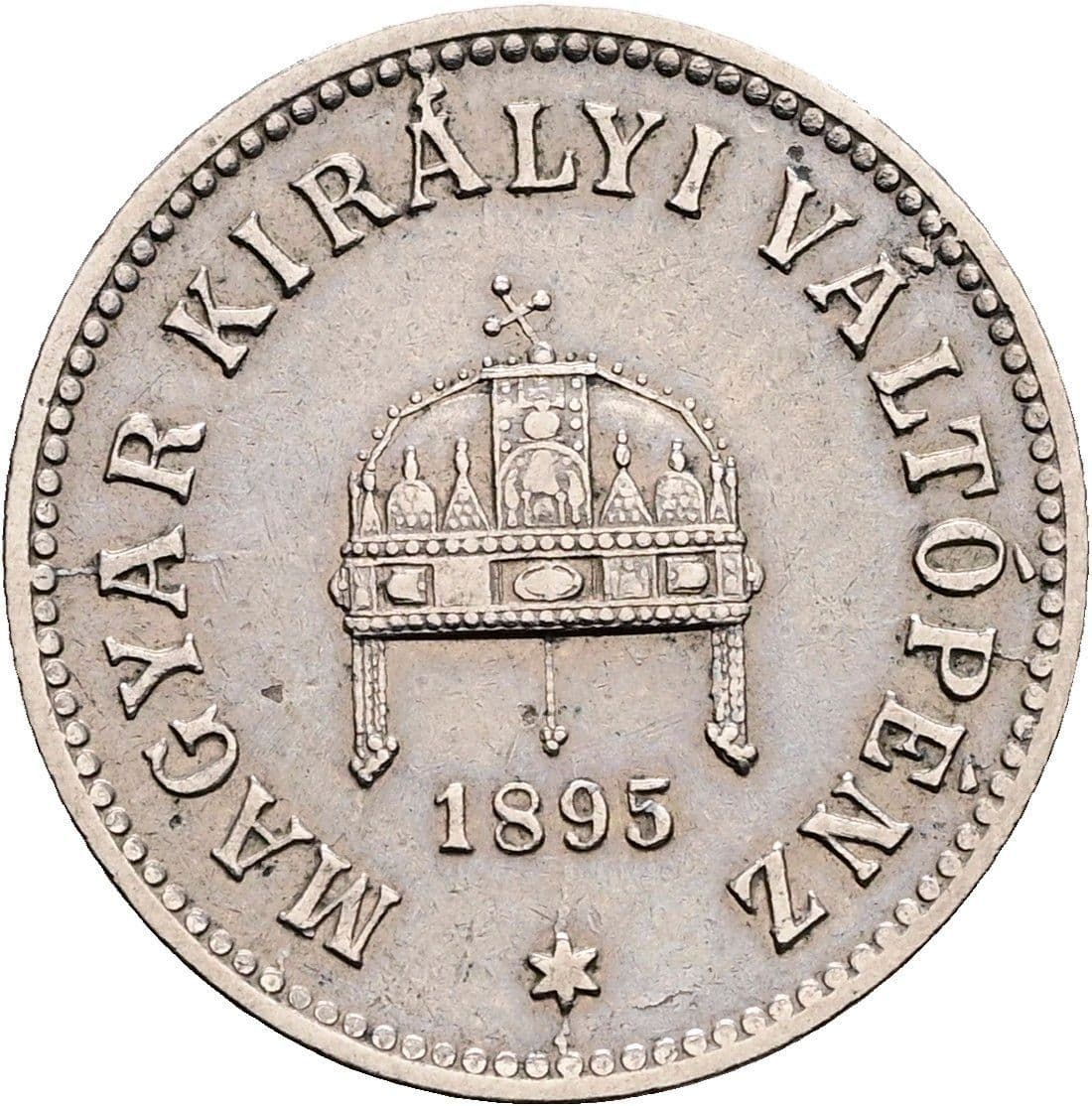 10 Filler Franz Joseph I. 1848-1916 1895 KB – Rückseite