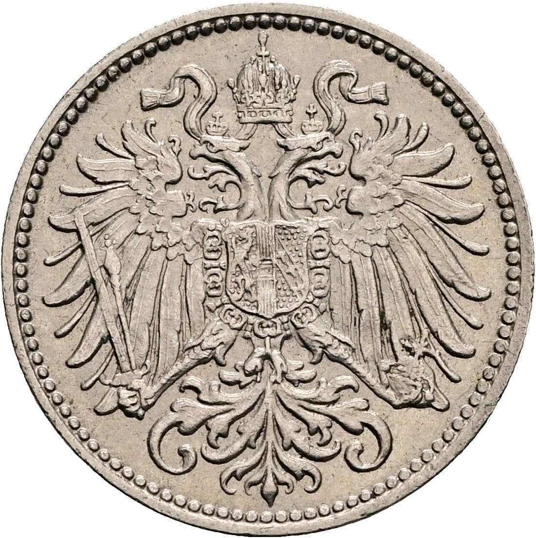 10 Heller Franz Joseph I. 1848-1916 1894 – Rückseite