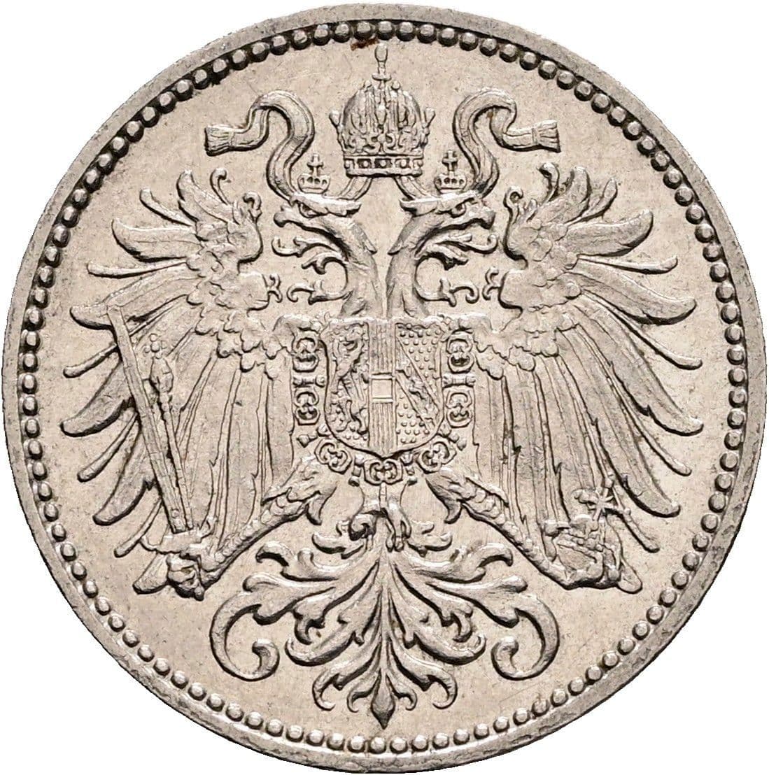 10 Heller Franz Joseph I. 1848-1916 1910 – Rückseite