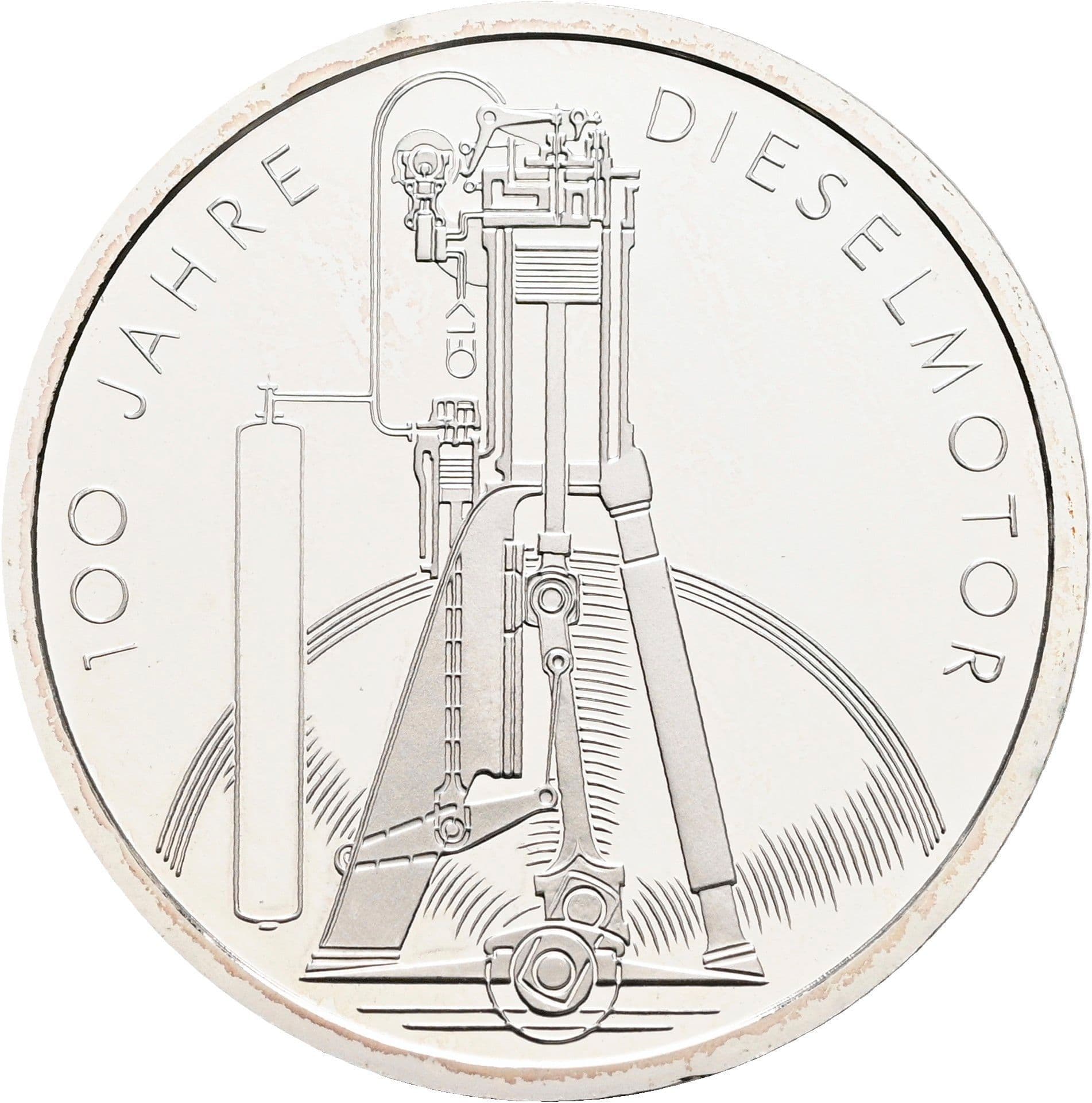 10 Deutsche Mark 1997 – Vorderseite