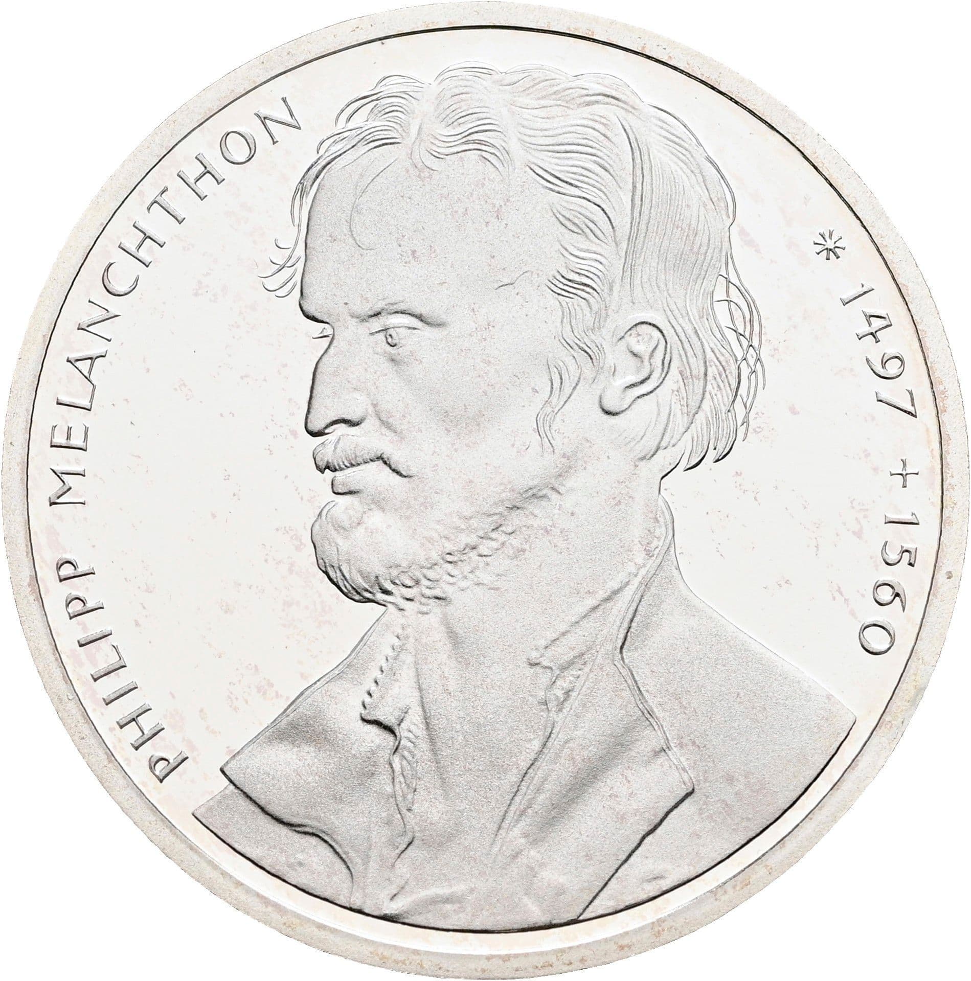10 Deutsche Mark 1997 – Vorderseite