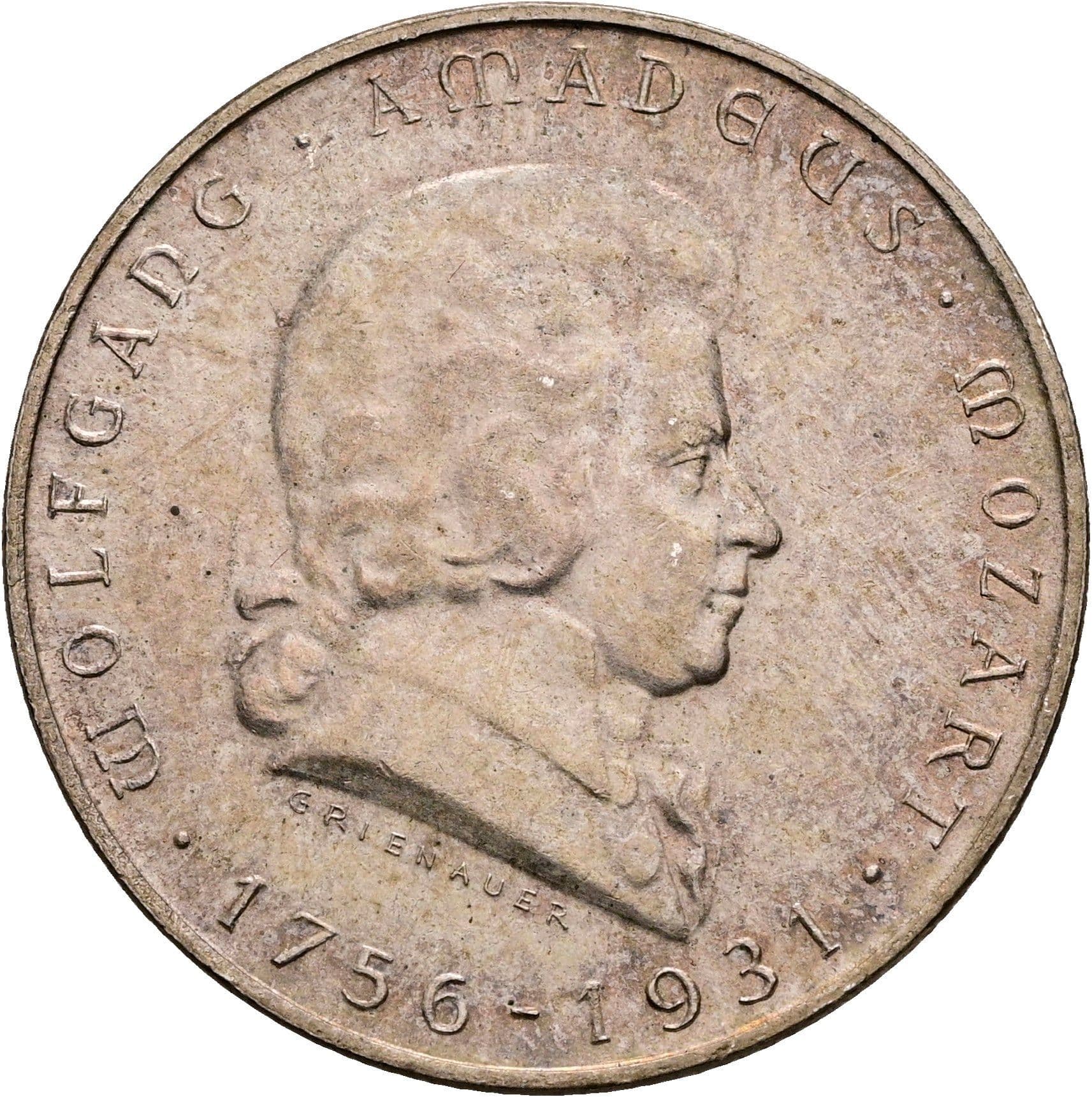 2 Schilling 1931 – Vorderseite