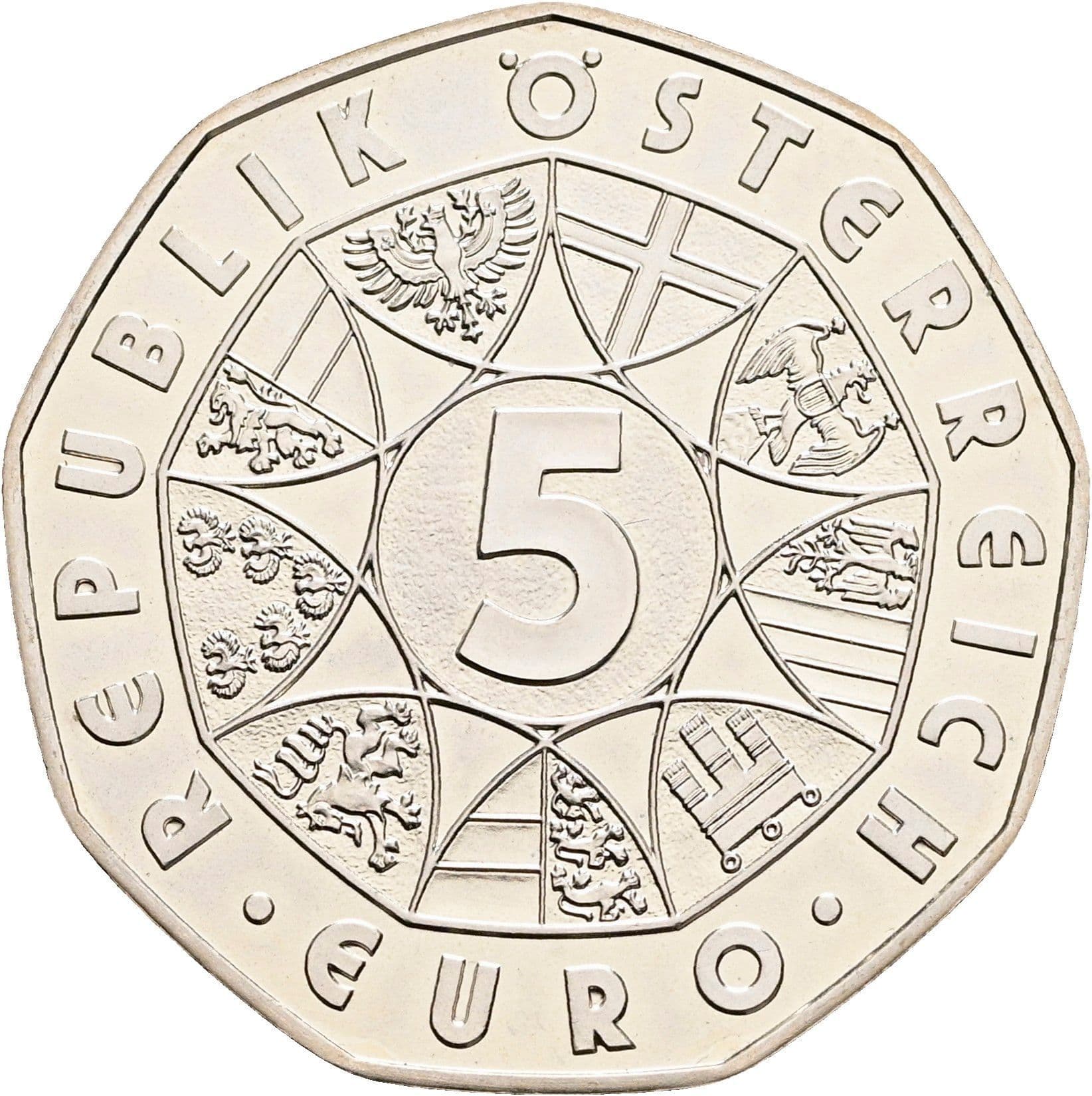 5 Euro 2005 – Vorderseite
