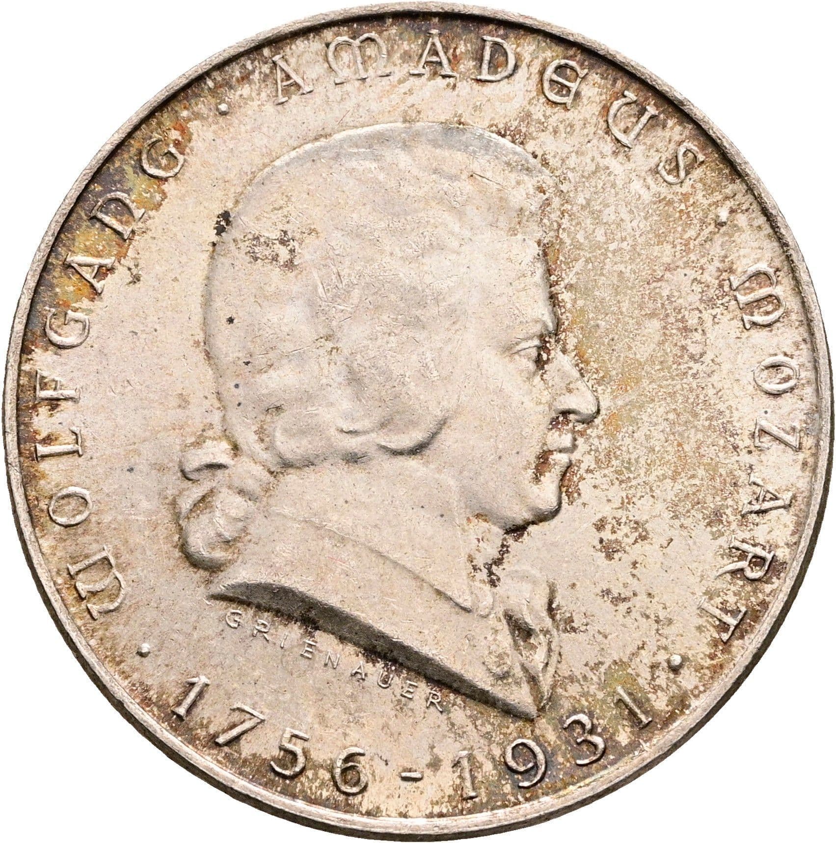 2 Schilling 1931 – Rückseite