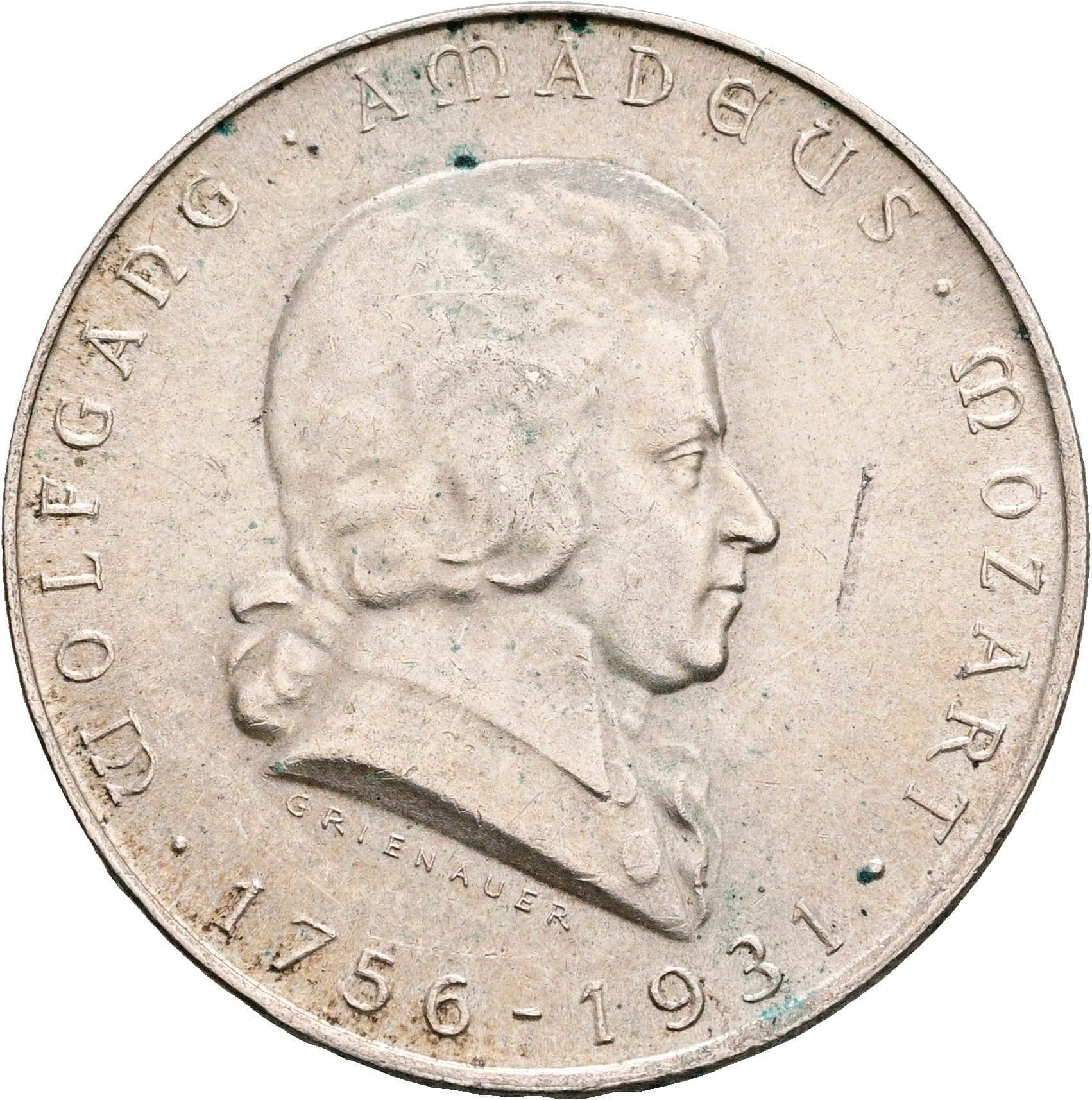 2 Schilling 1931 – Rückseite