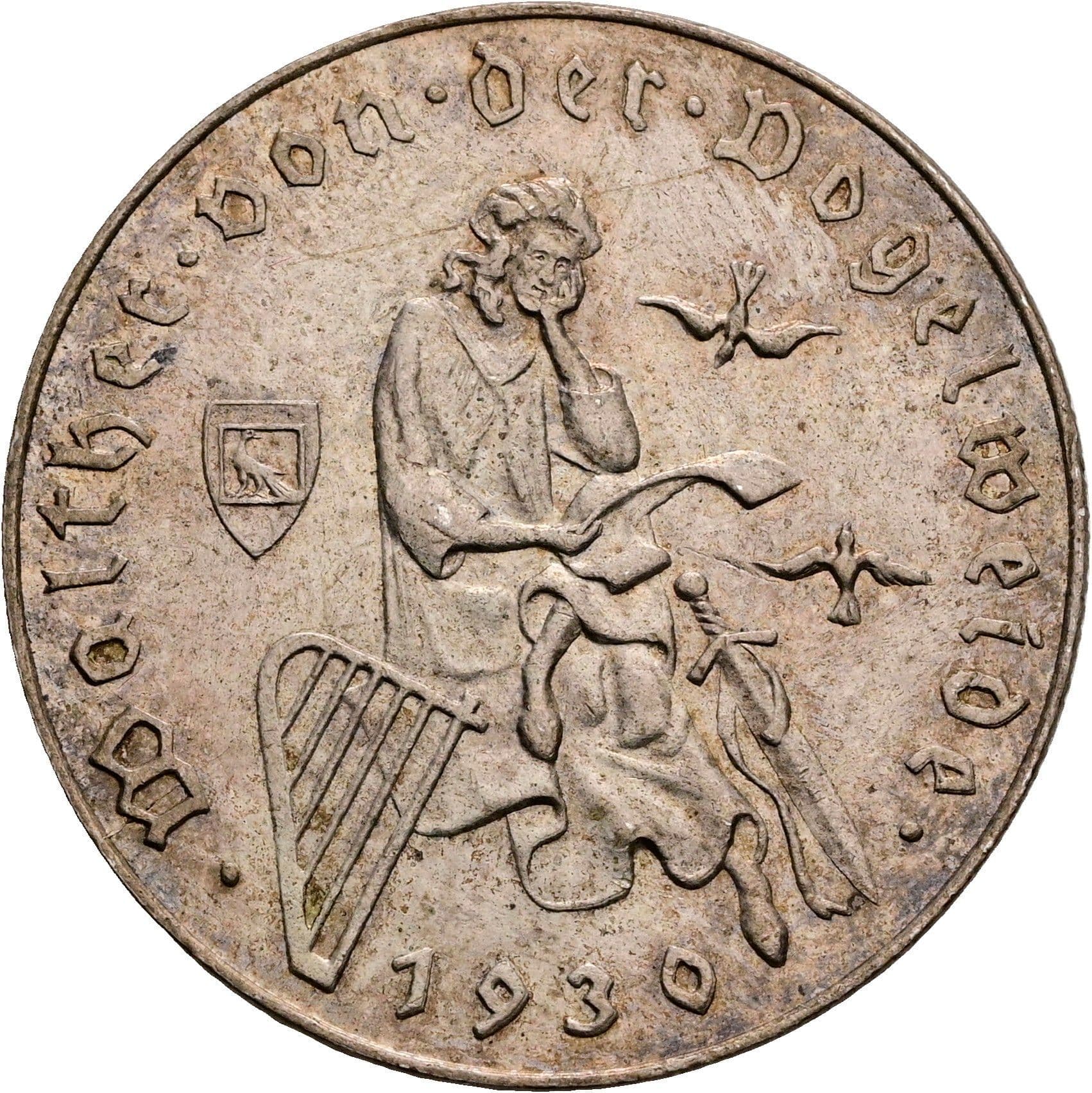 2 Schilling 1930 – Rückseite