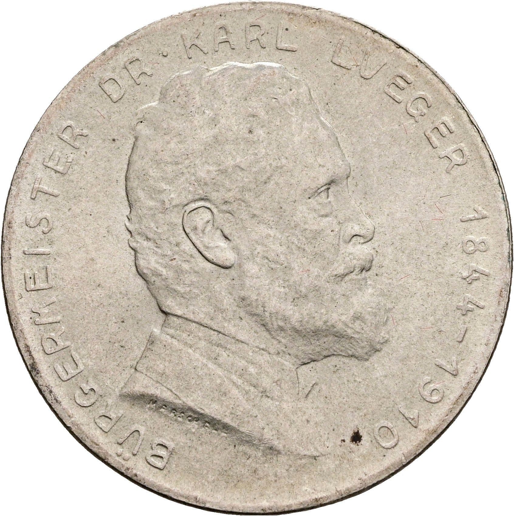 2 Schilling 1935 – Vorderseite