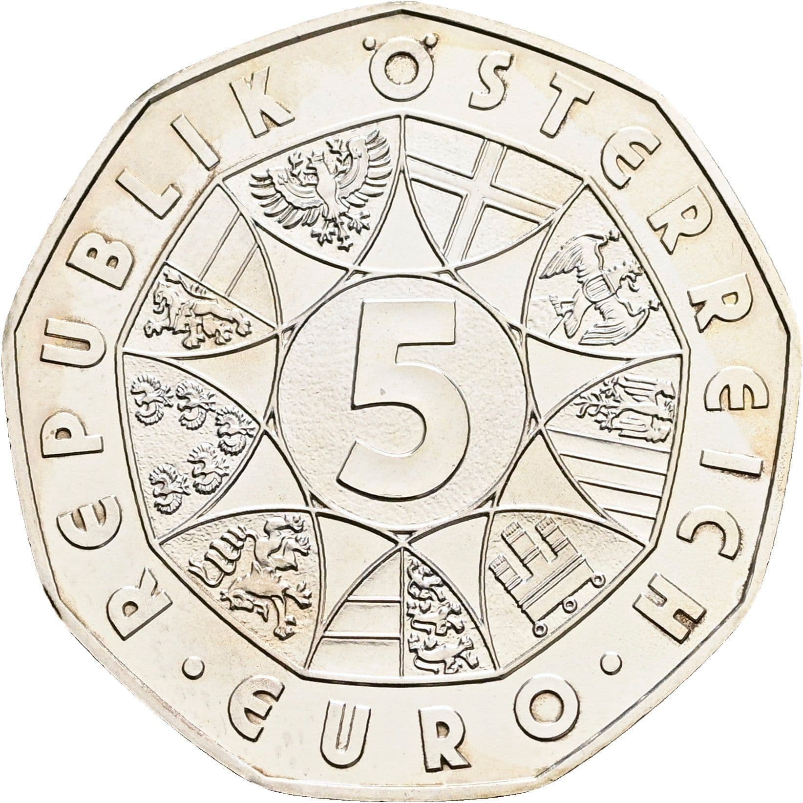 5 Euro 2015 – Vorderseite