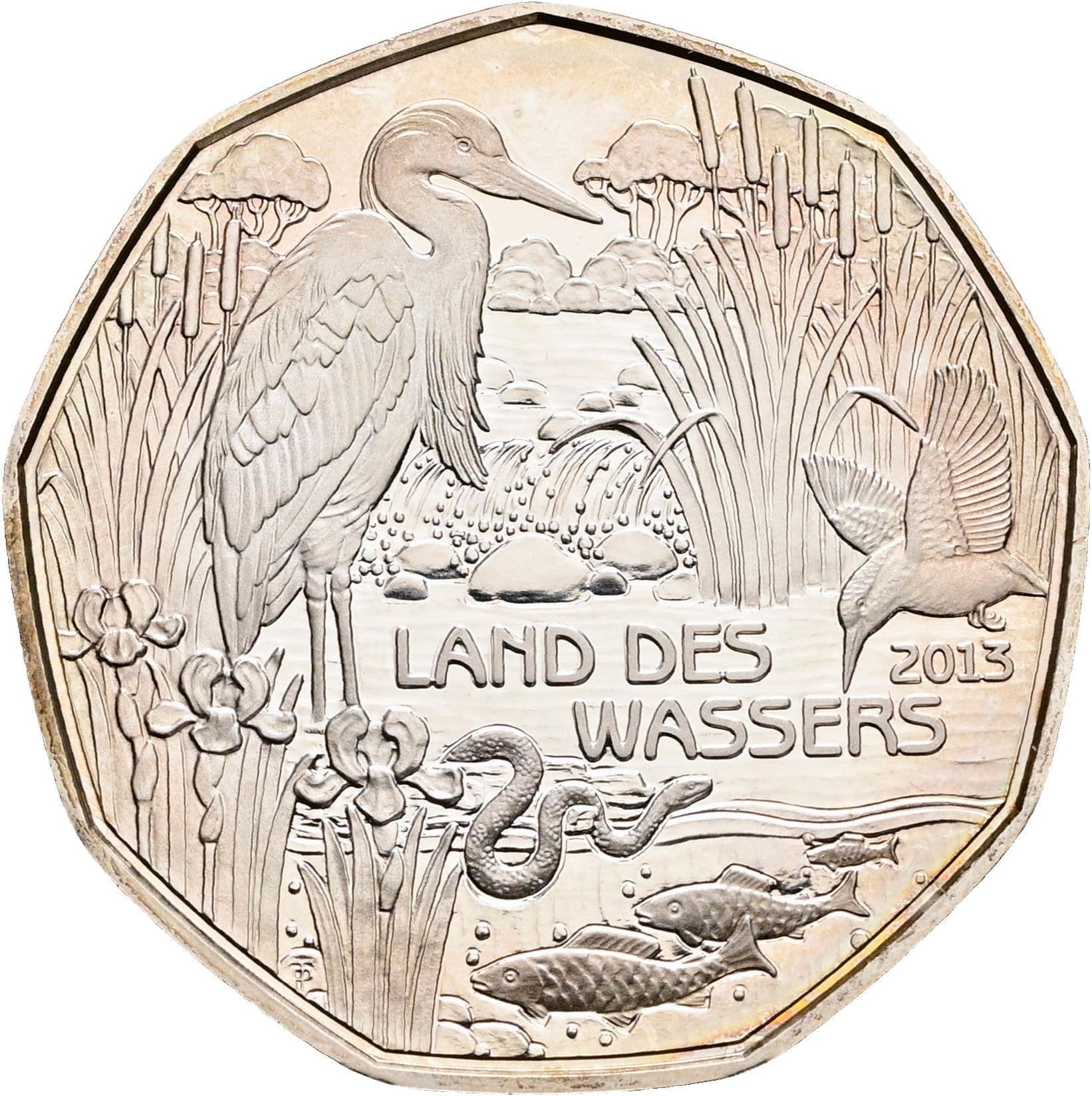 5 Euro 2013 – Rückseite