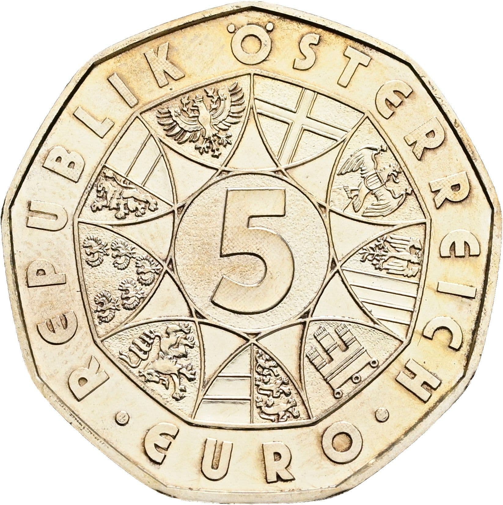 5 Euro 2013 – Vorderseite