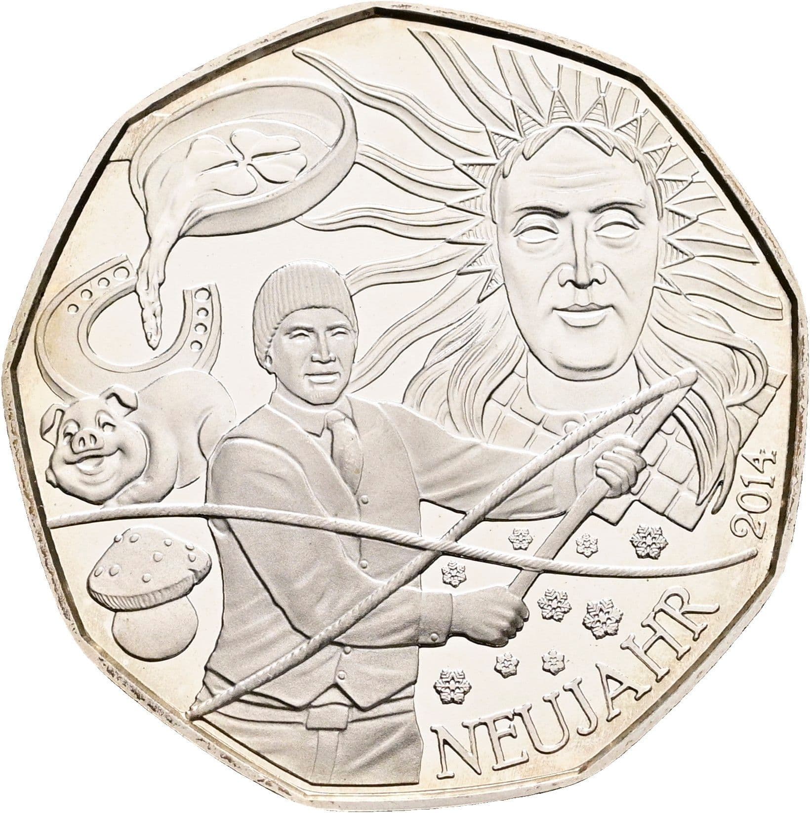 5 Euro 2013 – Rückseite