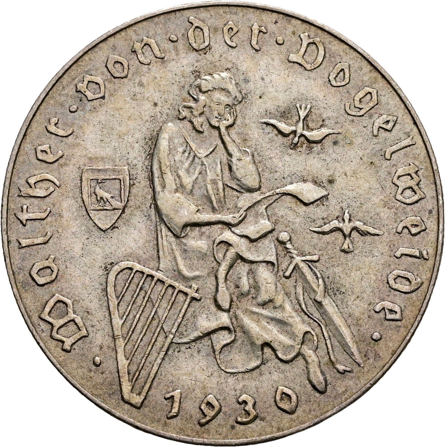 2 Schilling 1930 – Rückseite