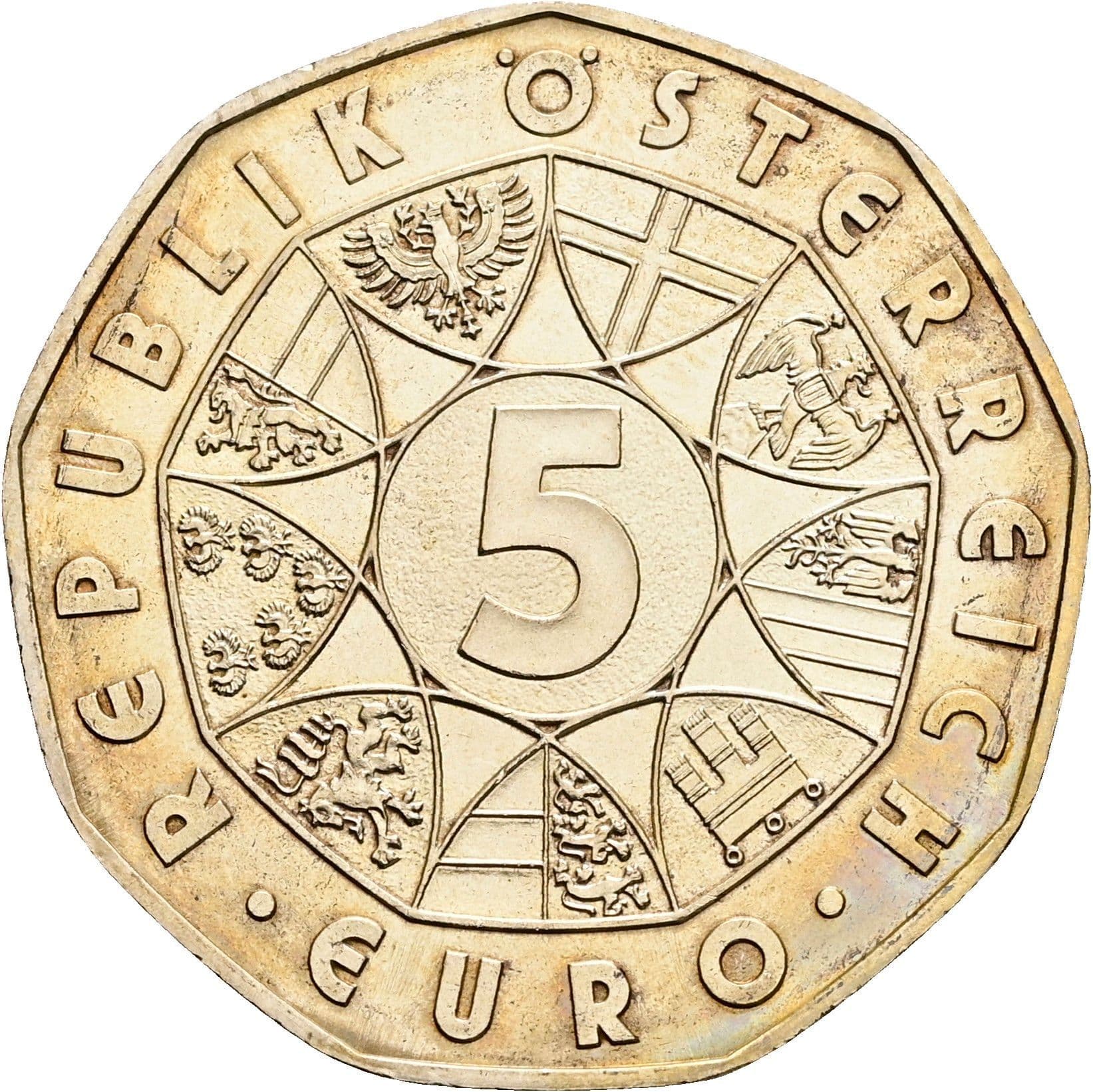 5 Euro 2005 – Vorderseite