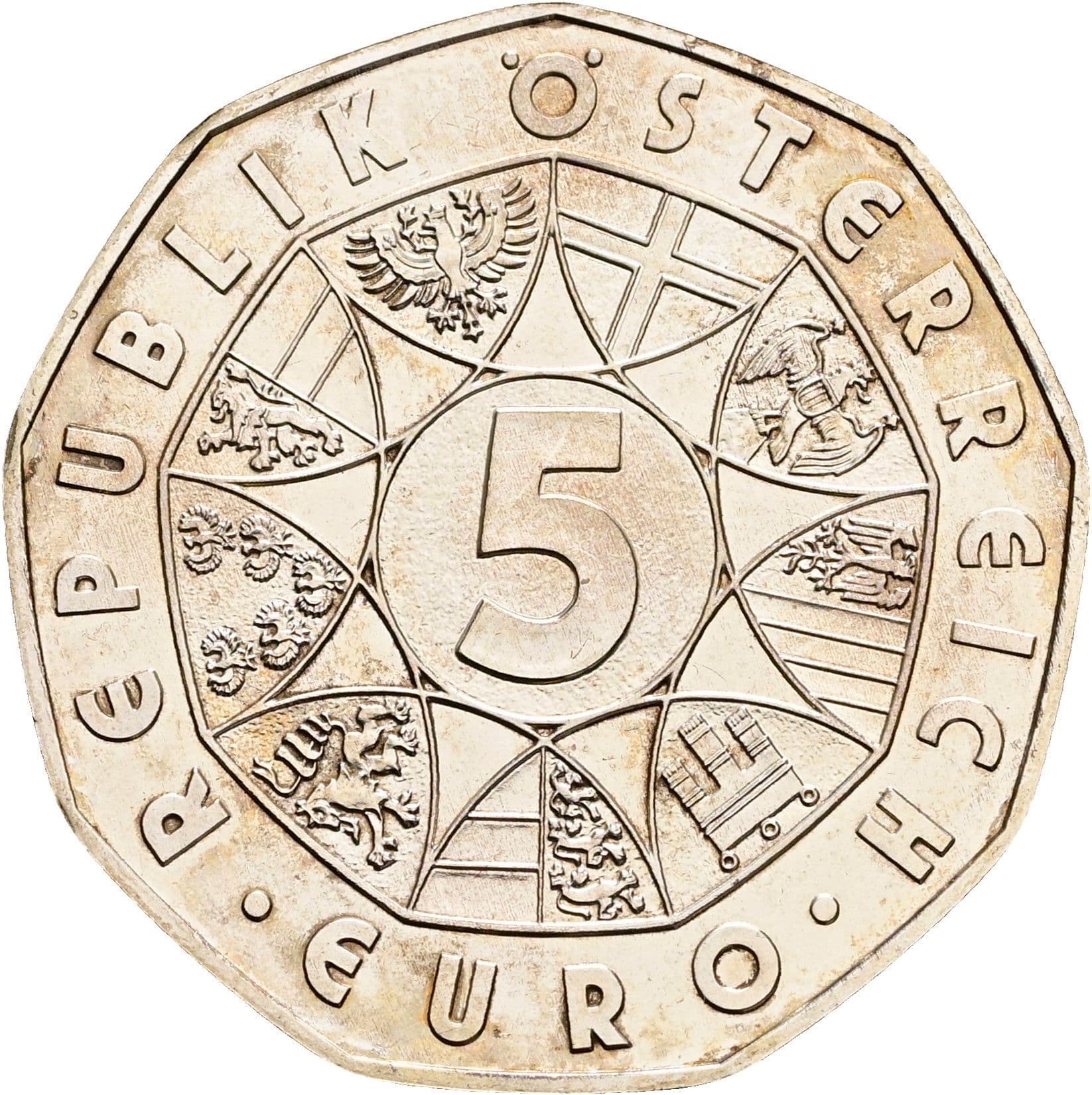 5 Euro 2014 – Vorderseite