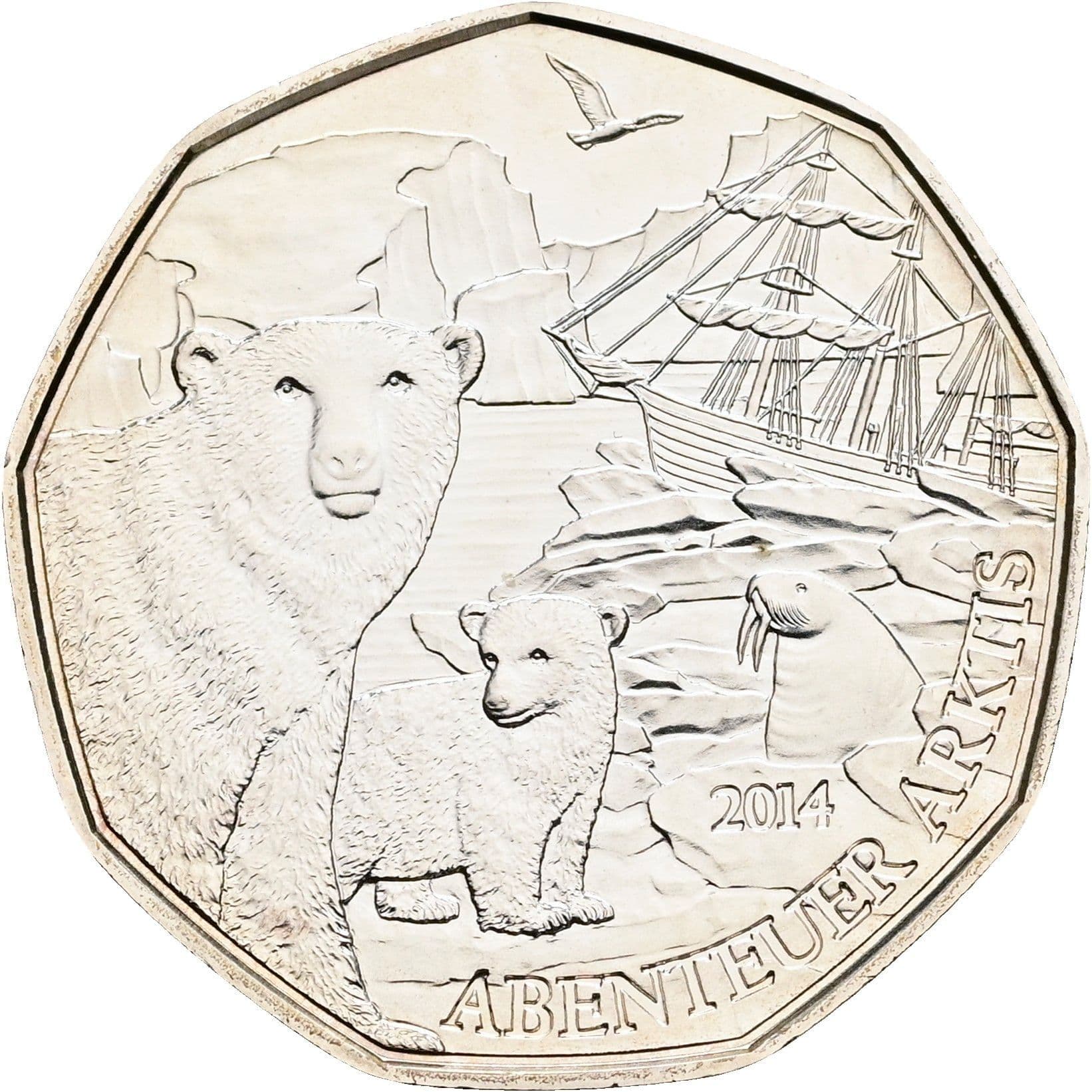 5 Euro 2014 – Rückseite
