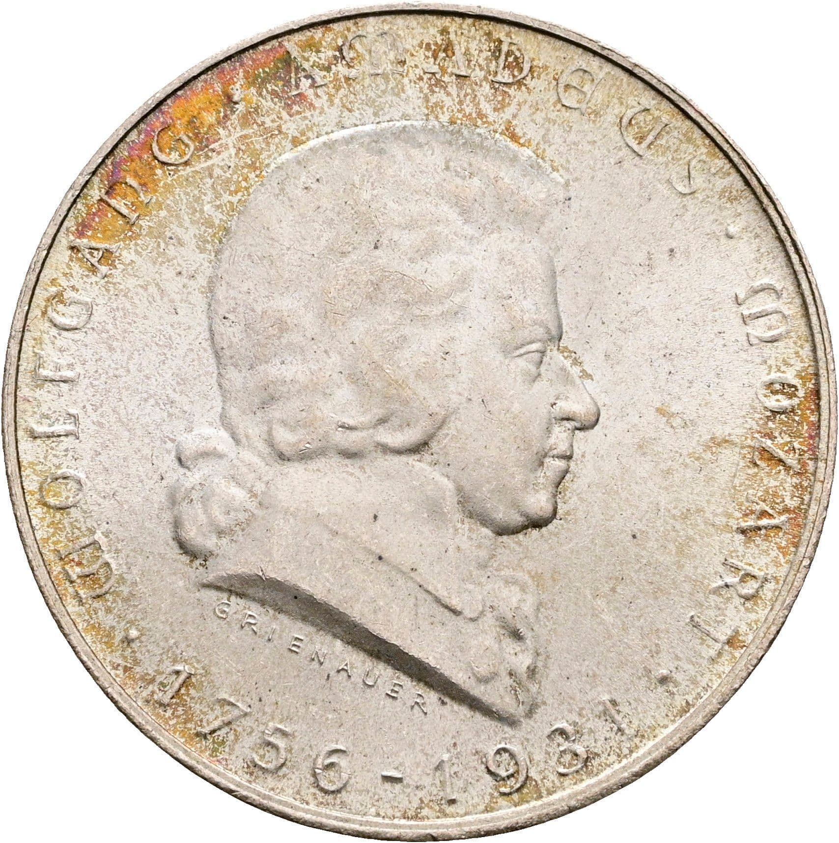2 Schilling 1931 – Rückseite