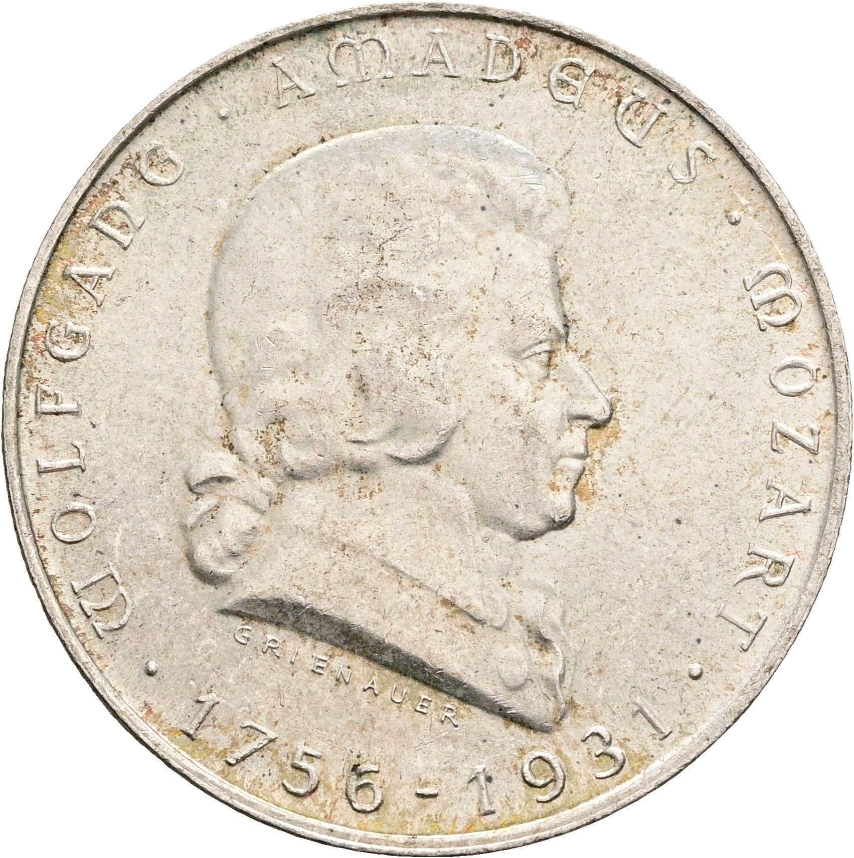 2 Schilling 1931 – Rückseite