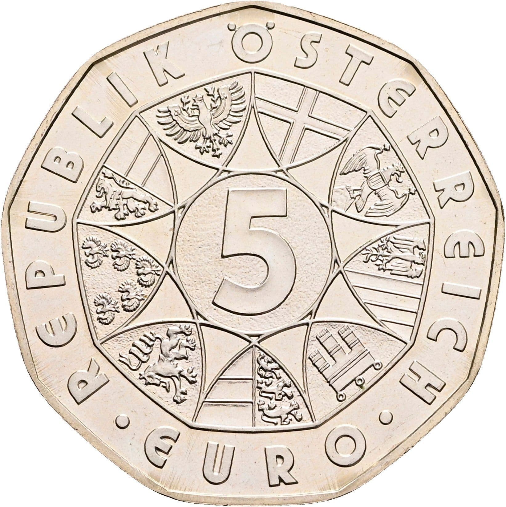 5 Euro 2005 – Vorderseite