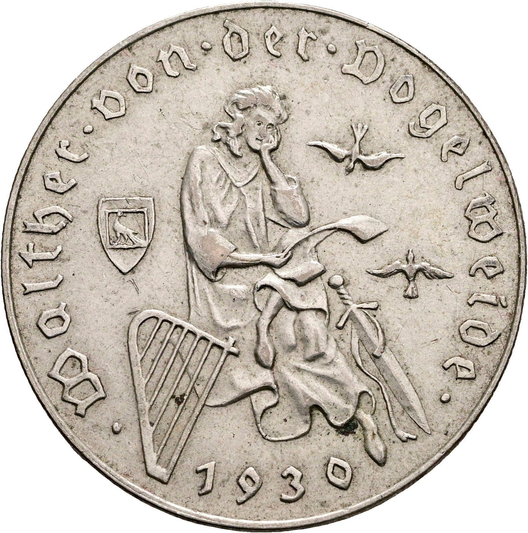2 Schilling 1930 – Rückseite