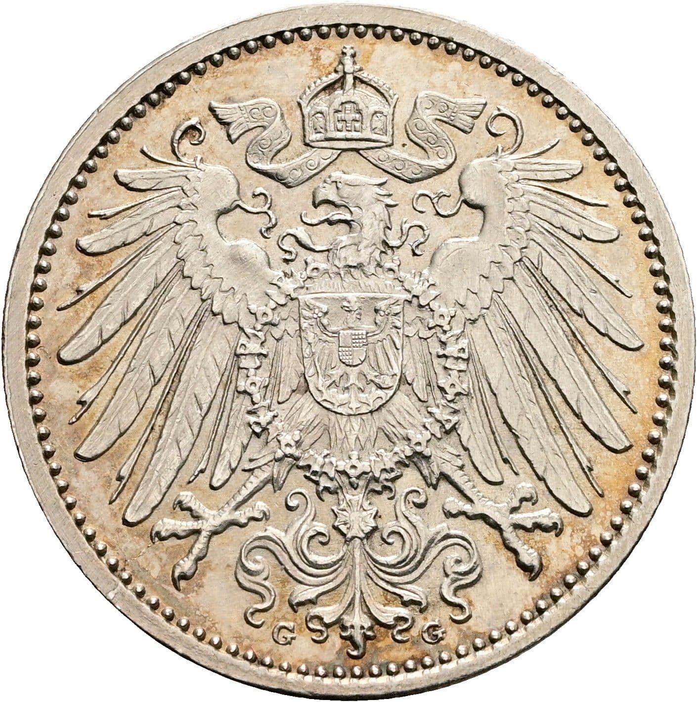 1 Mark 1915 G – Rückseite