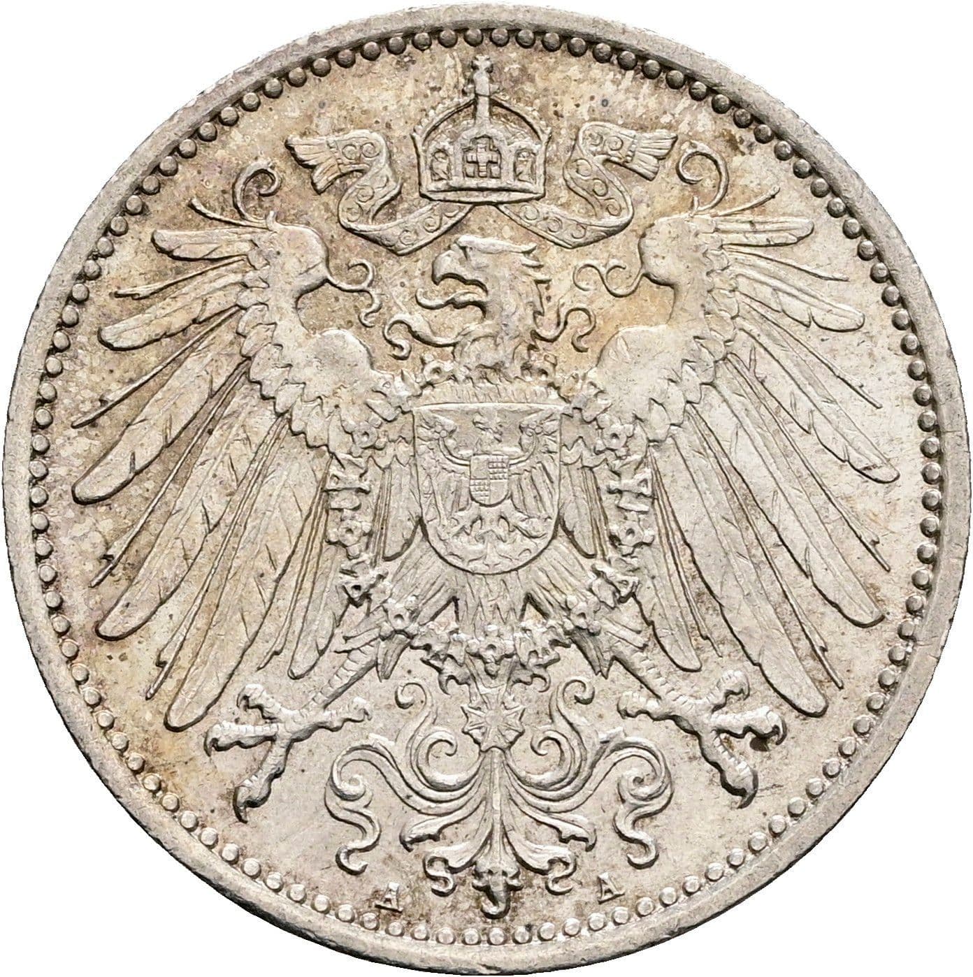 1 Mark 1915 A – Rückseite