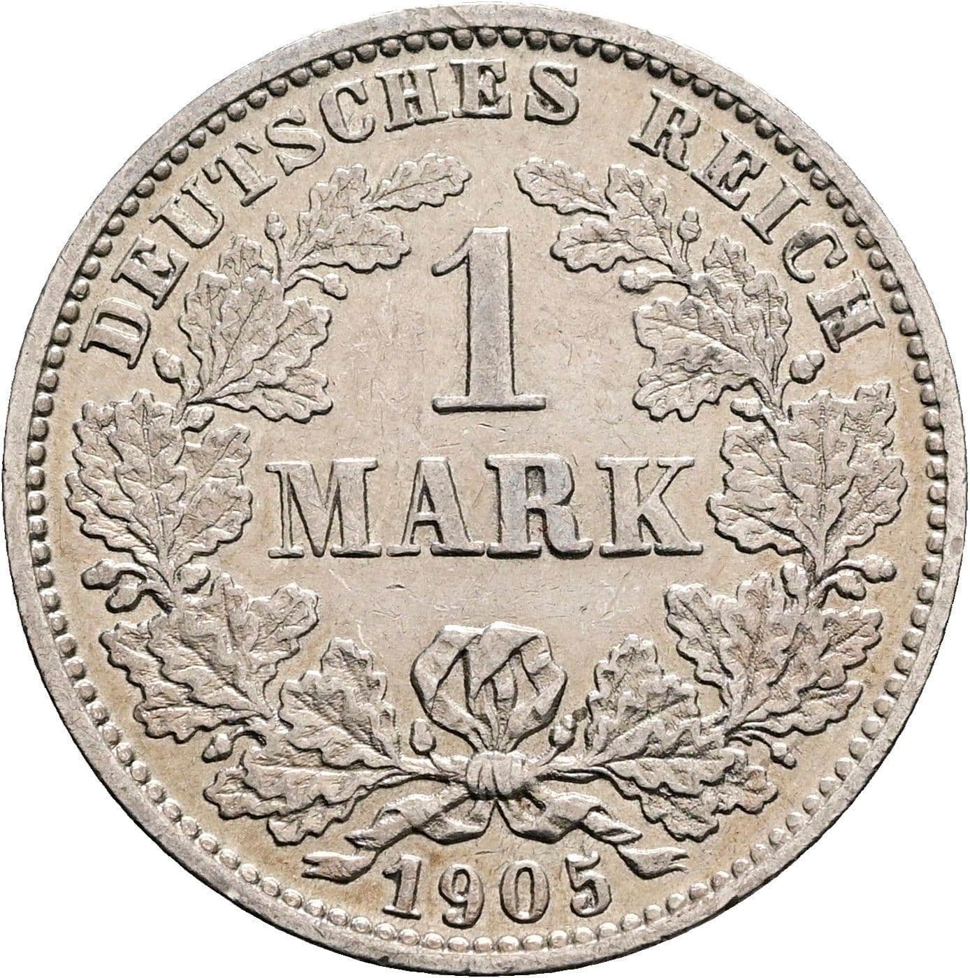 1 Mark 1905 E – Vorderseite
