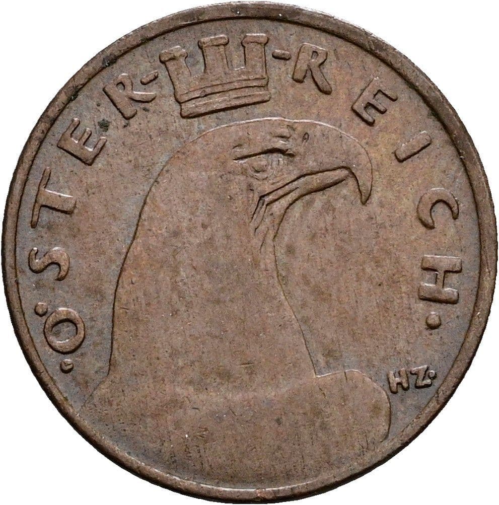 1 Groschen 1936 – Rückseite