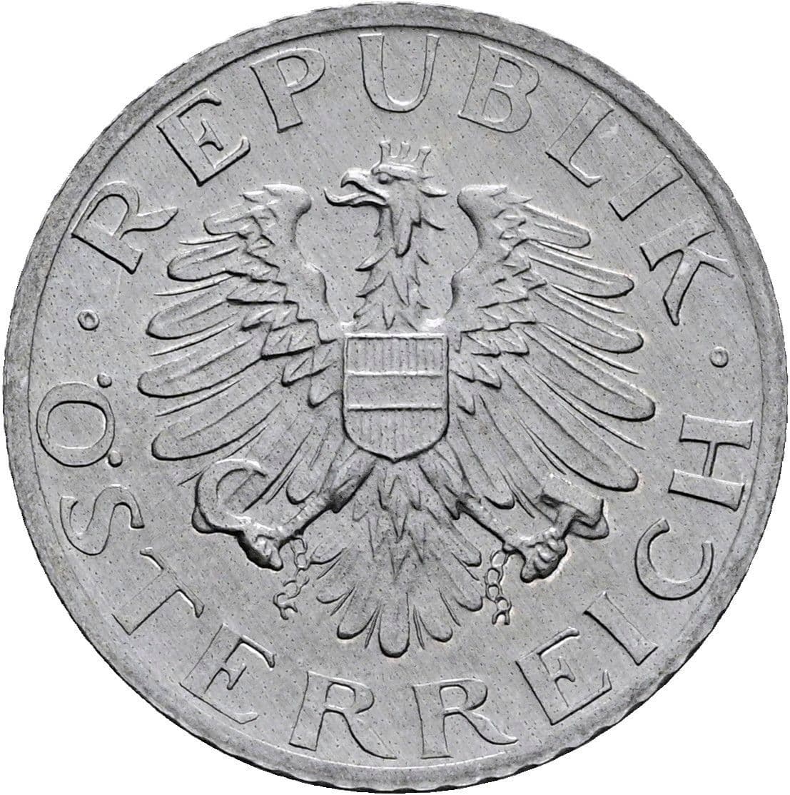 5 Groschen 1988 – Rückseite