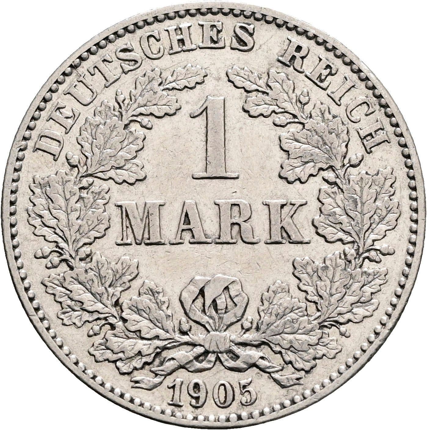 1 Mark 1905 G – Vorderseite