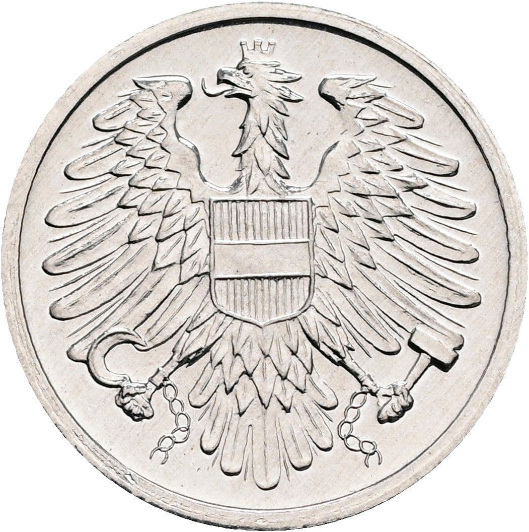 2 Groschen 1982 – Rückseite